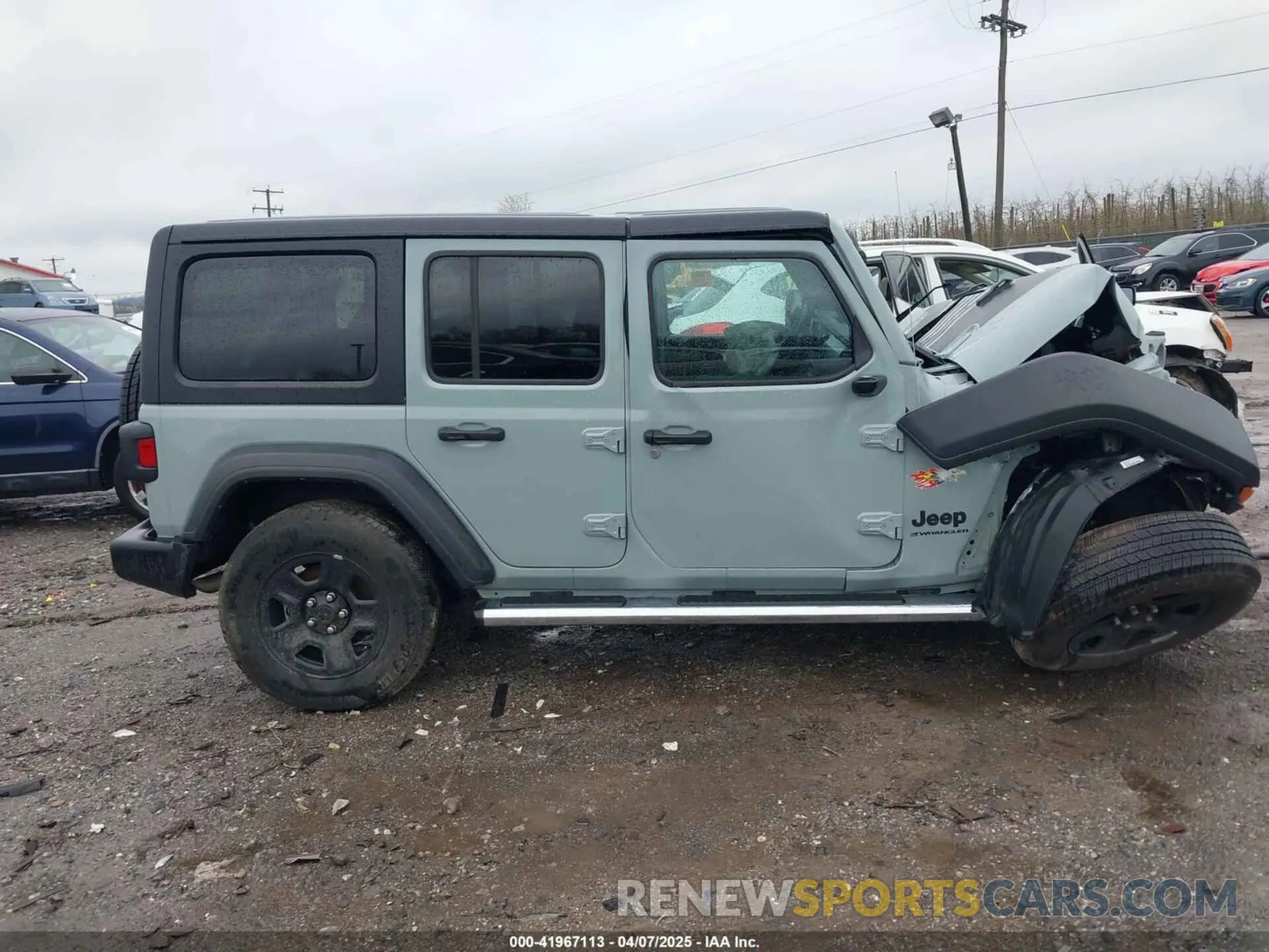 13 fotografías del automóvil dañado 1C4HJXDN7PW546218 JEEP WRANGLER 2023