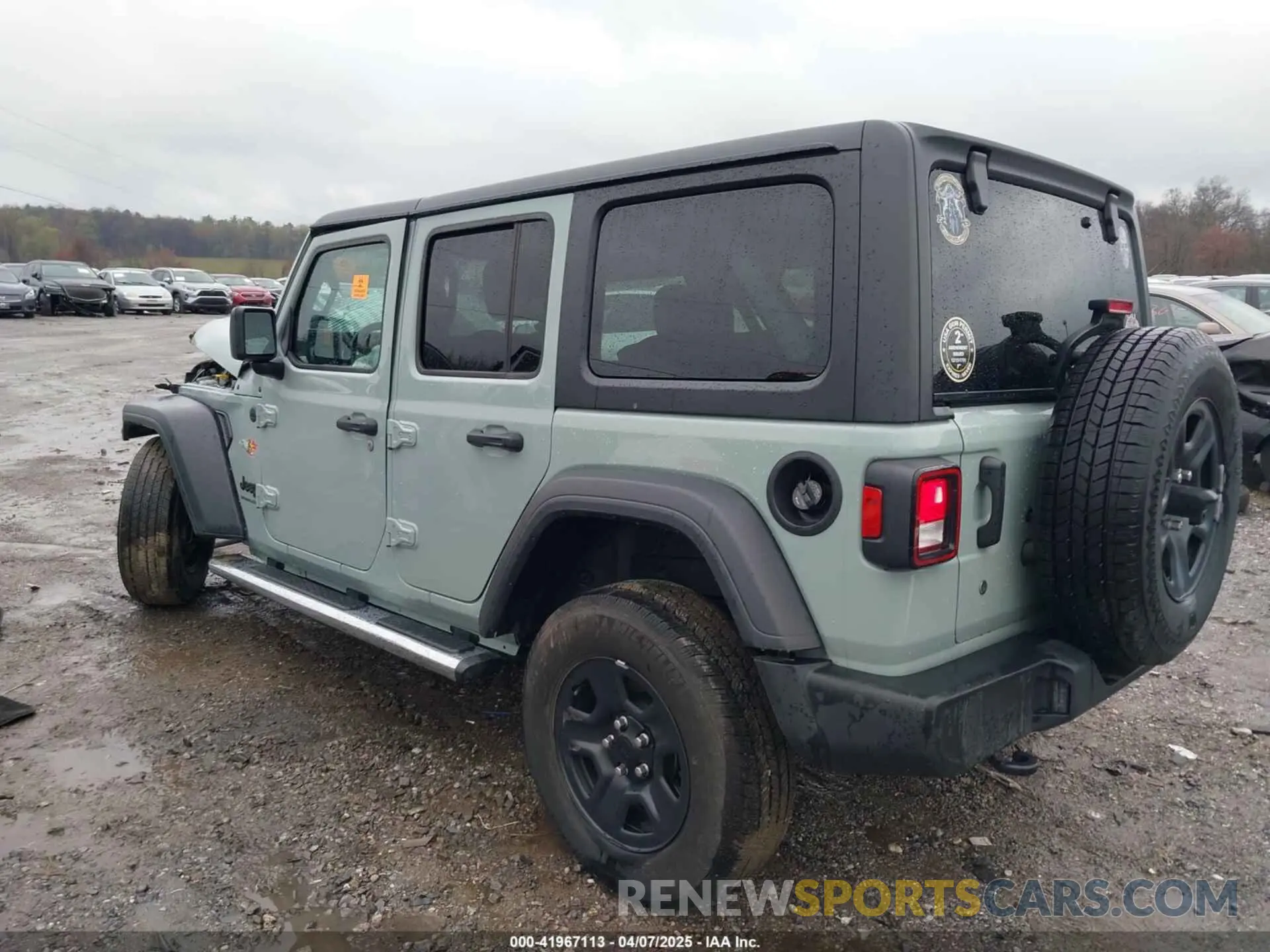 3 fotografías del automóvil dañado 1C4HJXDN7PW546218 JEEP WRANGLER 2023