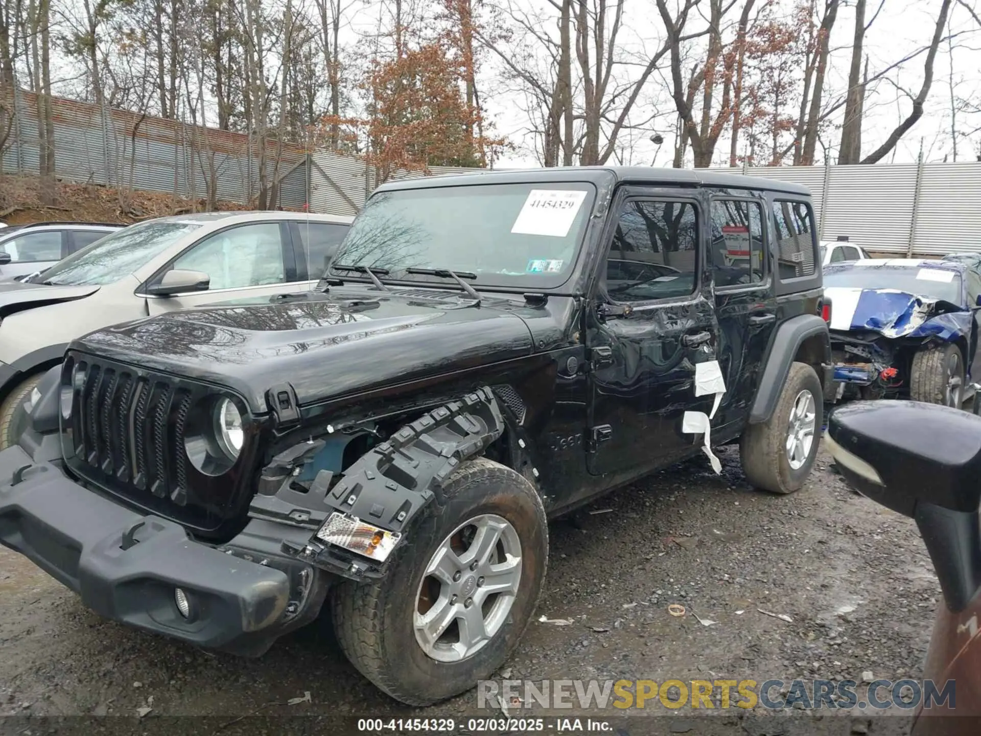 2 fotografías del automóvil dañado 1C4HJXDN8PW600903 JEEP WRANGLER 2023