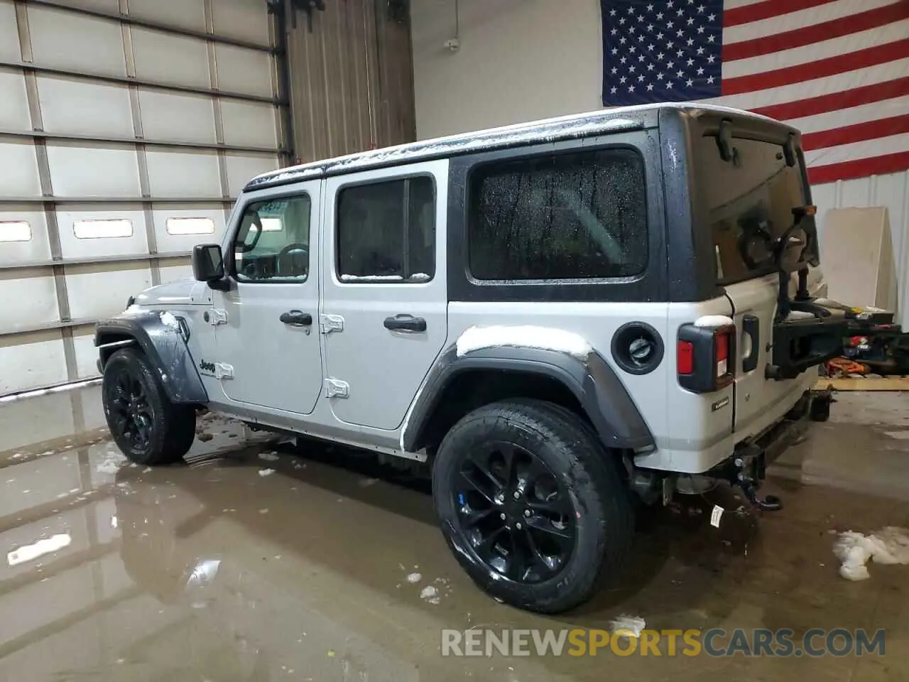 2 fotografías del automóvil dañado 1C4HJXDN8PW639488 JEEP WRANGLER 2023