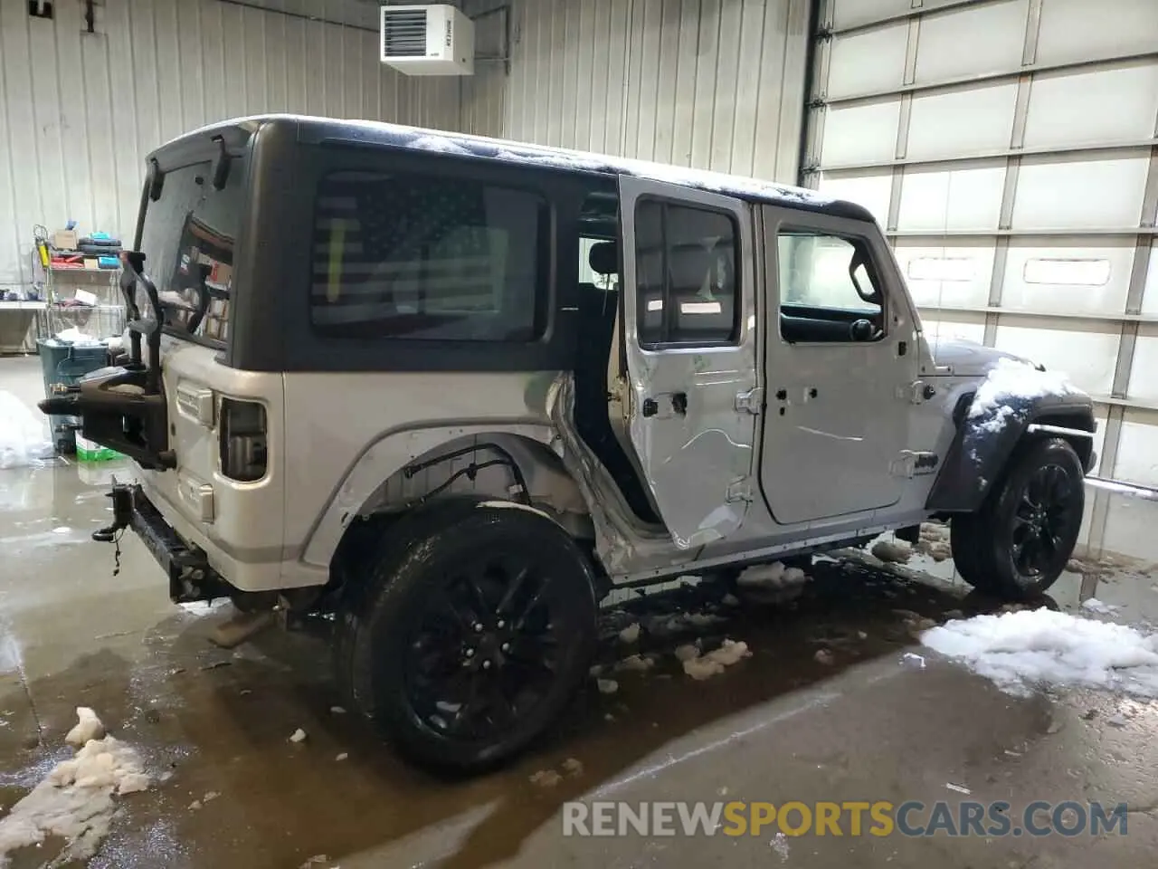 3 fotografías del automóvil dañado 1C4HJXDN8PW639488 JEEP WRANGLER 2023