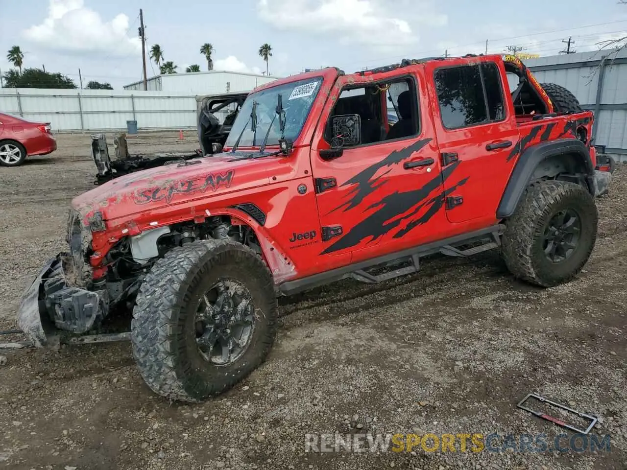1 fotografías del automóvil dañado 1C4HJXDN9PW509722 JEEP WRANGLER 2023