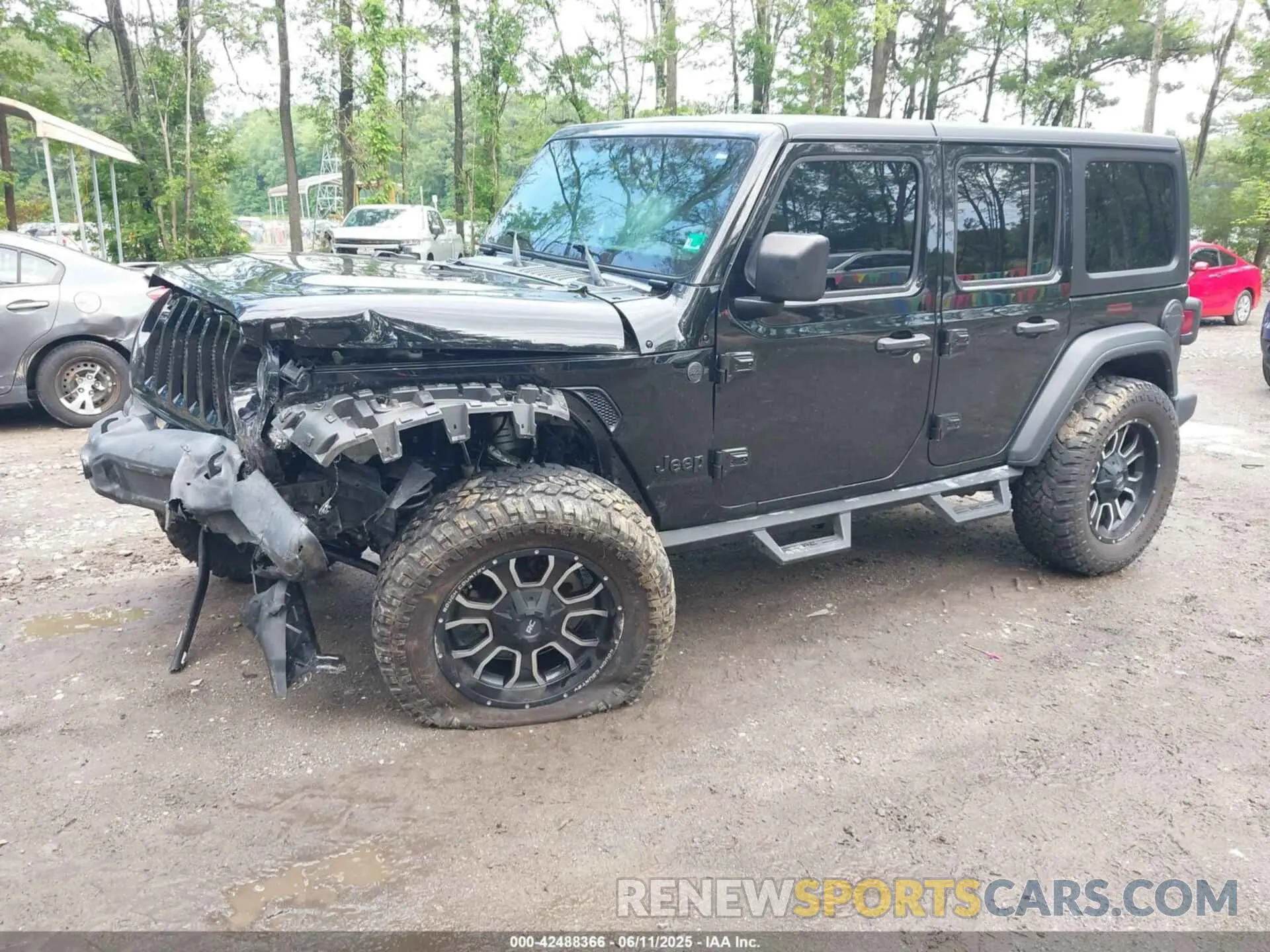 2 fotografías del automóvil dañado 1C4HJXDN9PW638995 JEEP WRANGLER 2023
