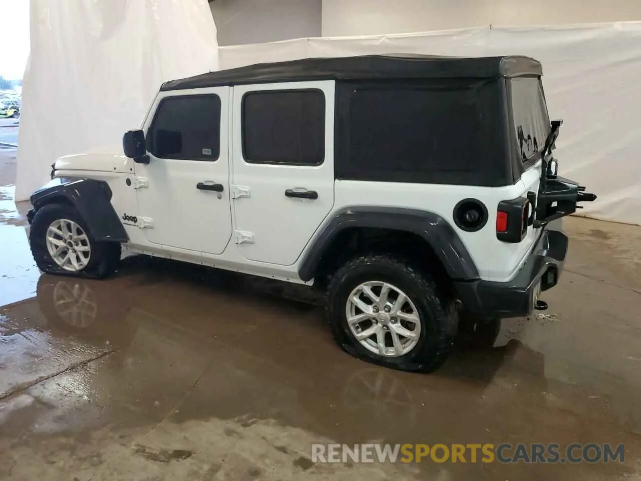 2 fotografías del automóvil dañado 1C4HJXDN9PW672127 JEEP WRANGLER 2023