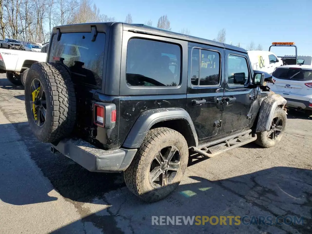3 fotografías del automóvil dañado 1C4HJXDNXPW639055 JEEP WRANGLER 2023