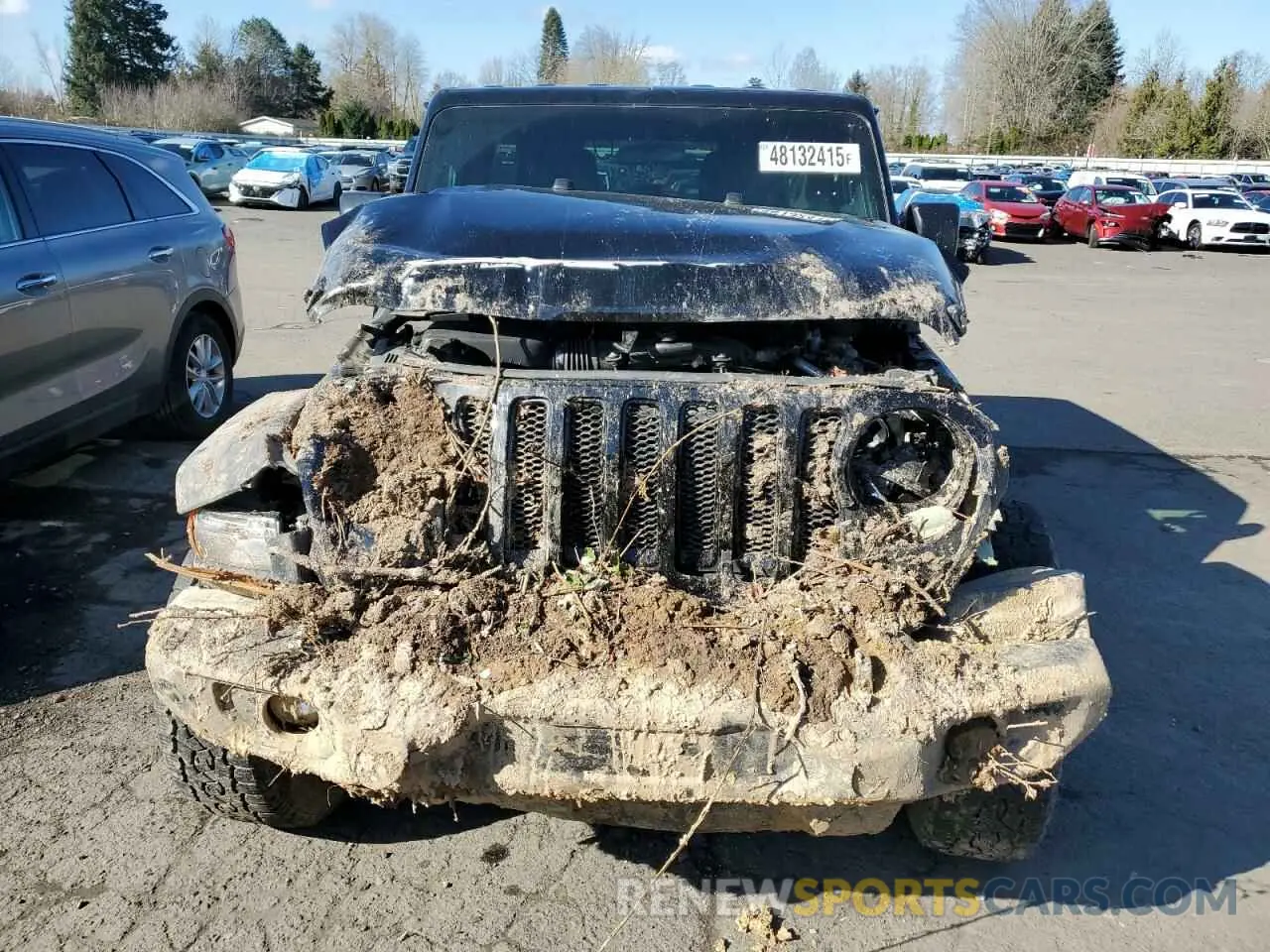5 fotografías del automóvil dañado 1C4HJXDNXPW639055 JEEP WRANGLER 2023