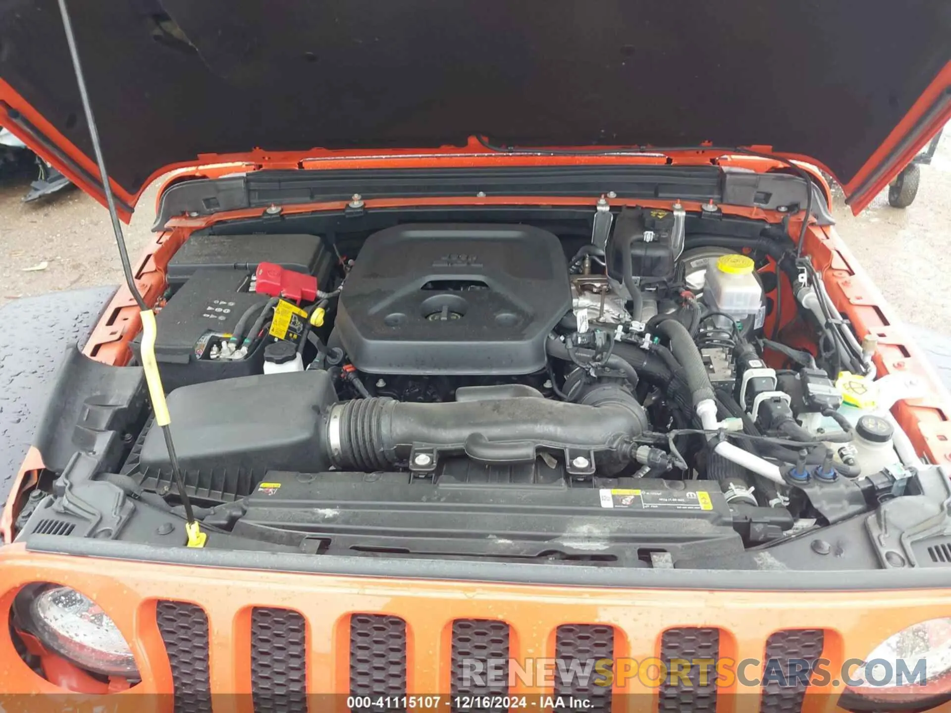 10 fotografías del automóvil dañado 1C4HJXDNXPW678356 JEEP WRANGLER 2023