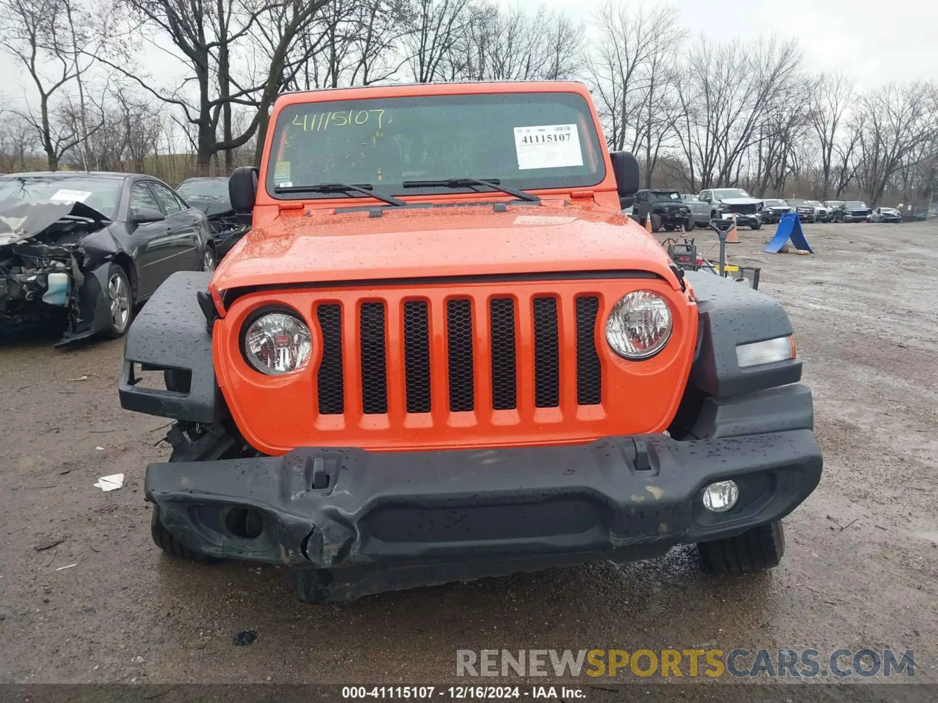 12 fotografías del automóvil dañado 1C4HJXDNXPW678356 JEEP WRANGLER 2023