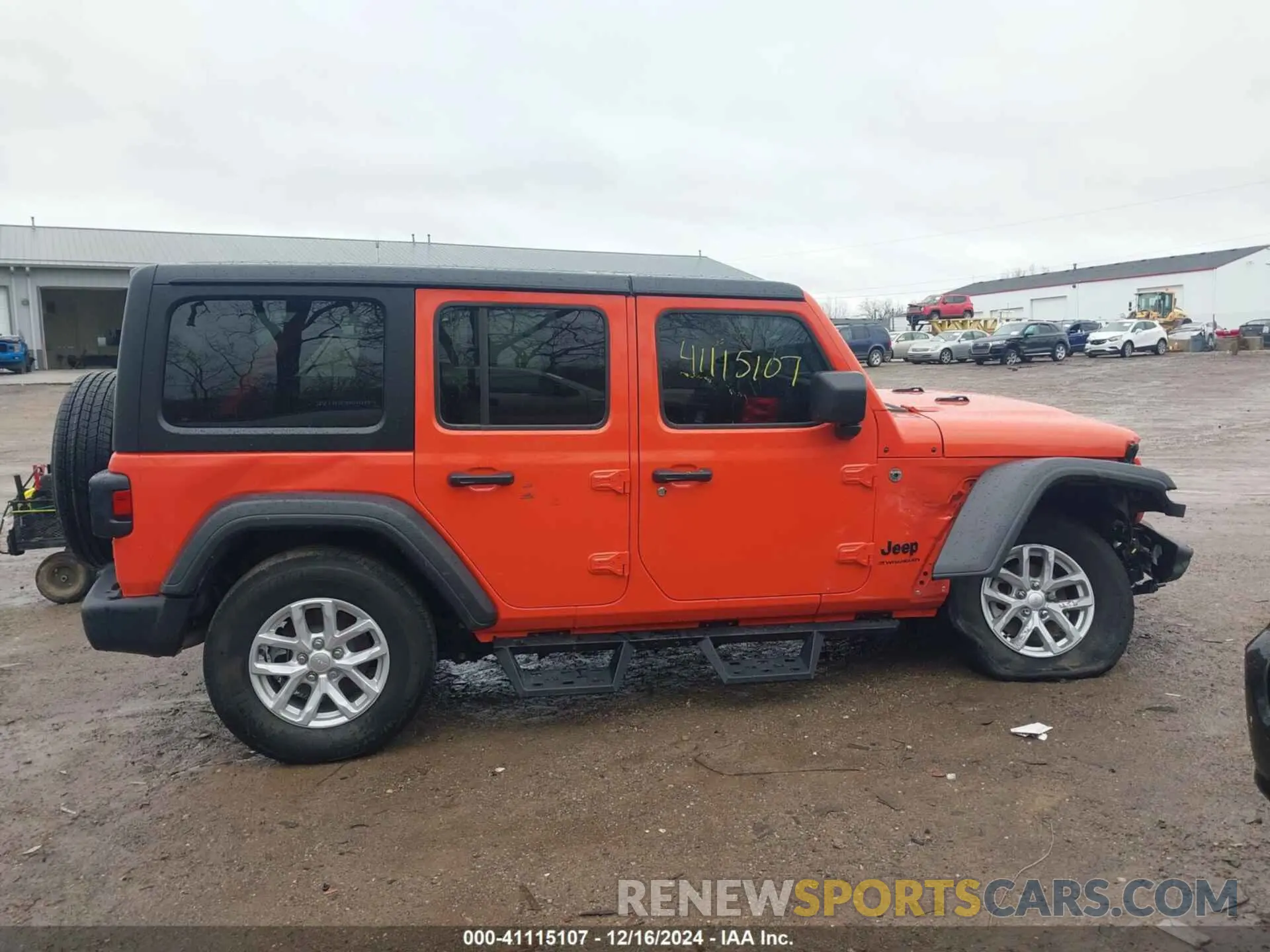 13 fotografías del automóvil dañado 1C4HJXDNXPW678356 JEEP WRANGLER 2023