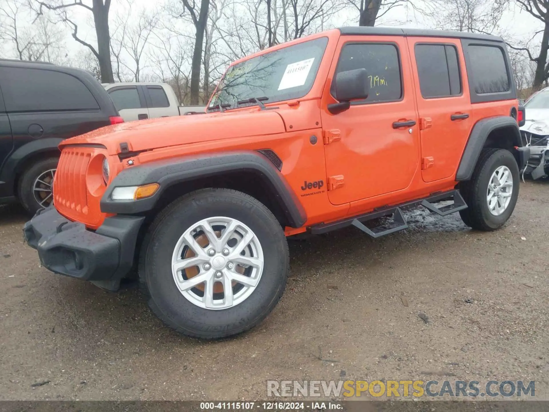 6 fotografías del automóvil dañado 1C4HJXDNXPW678356 JEEP WRANGLER 2023