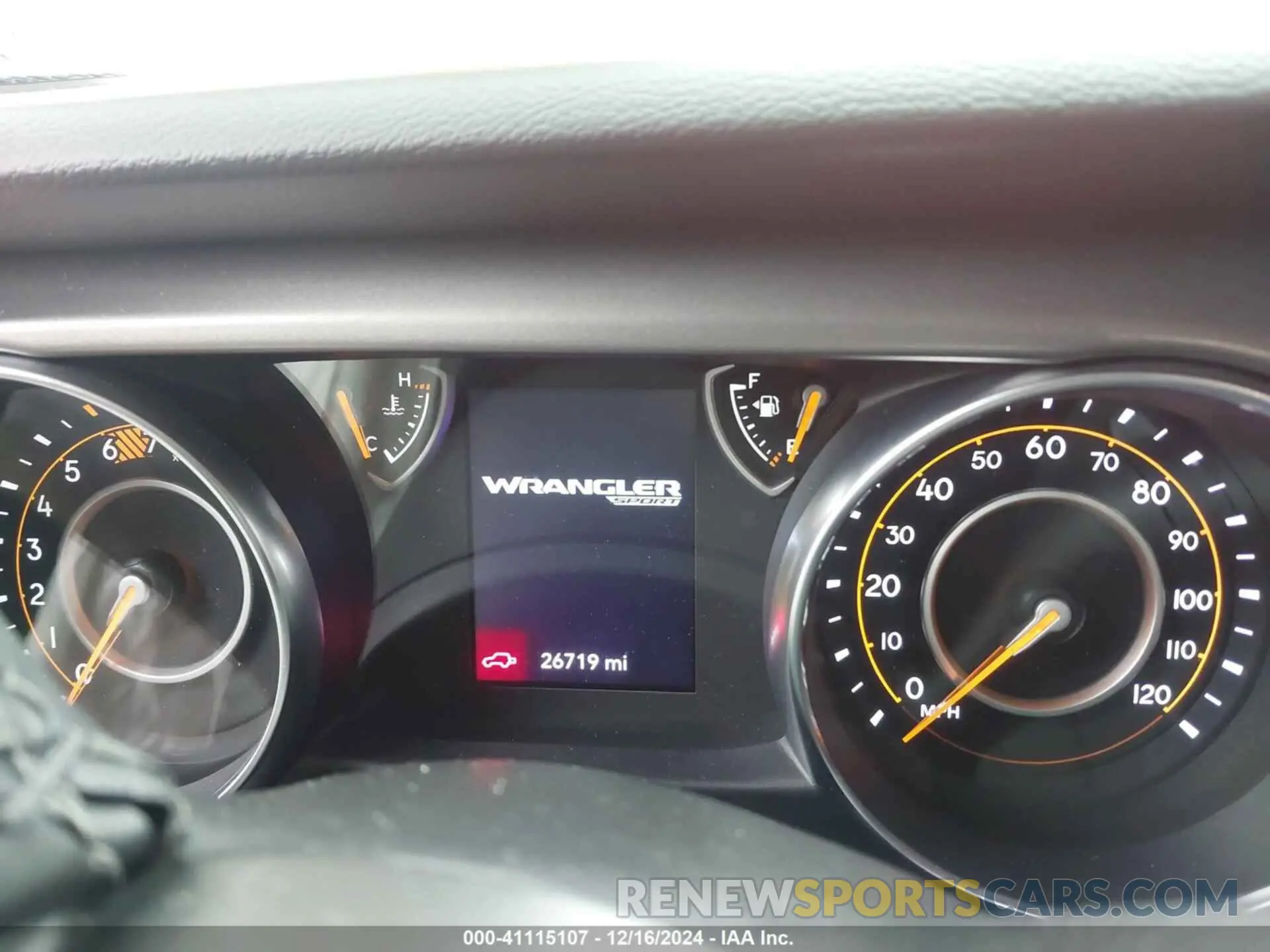 7 fotografías del automóvil dañado 1C4HJXDNXPW678356 JEEP WRANGLER 2023