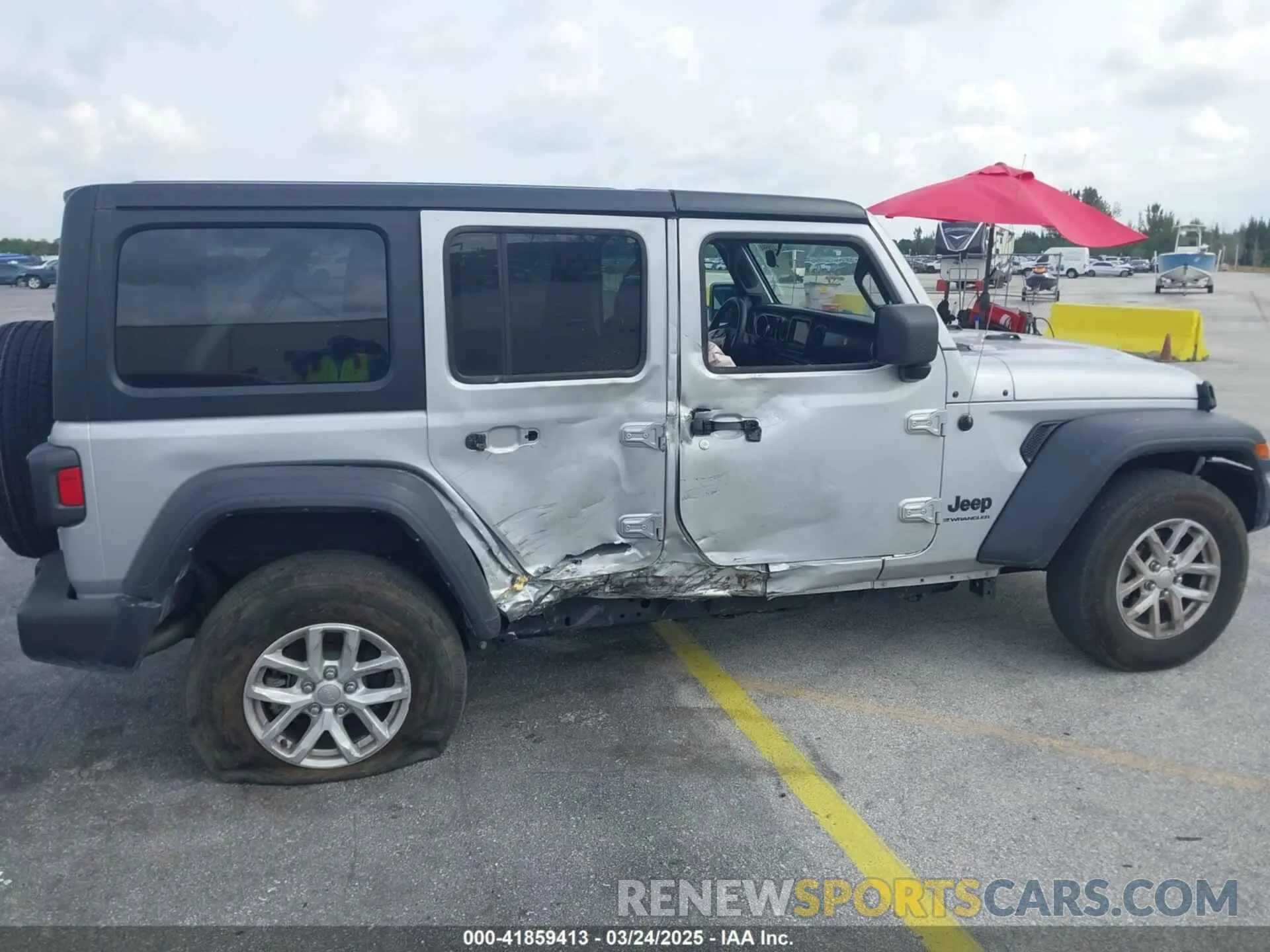 6 fotografías del automóvil dañado 1C4HJXDNXPW702199 JEEP WRANGLER 2023