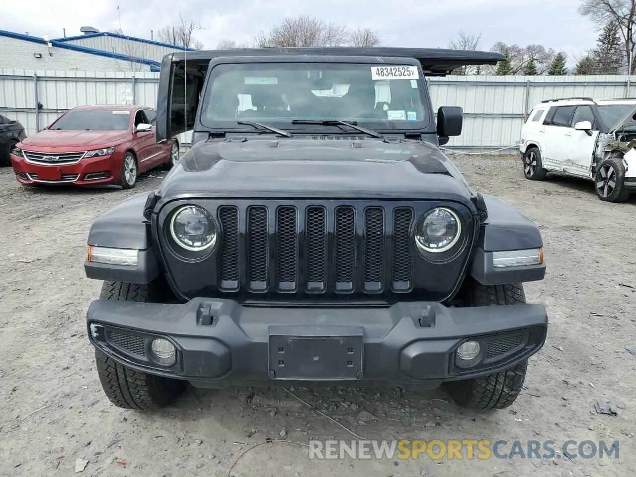 5 fotografías del automóvil dañado 1C4HJXEG0PW639484 JEEP WRANGLER 2023