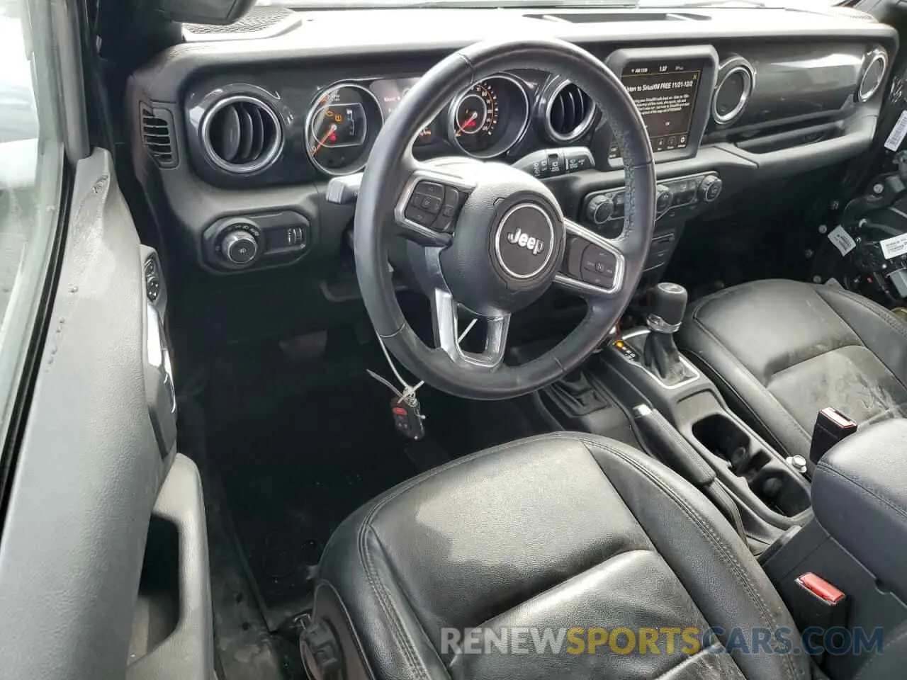 8 fotografías del automóvil dañado 1C4HJXEG0PW639484 JEEP WRANGLER 2023
