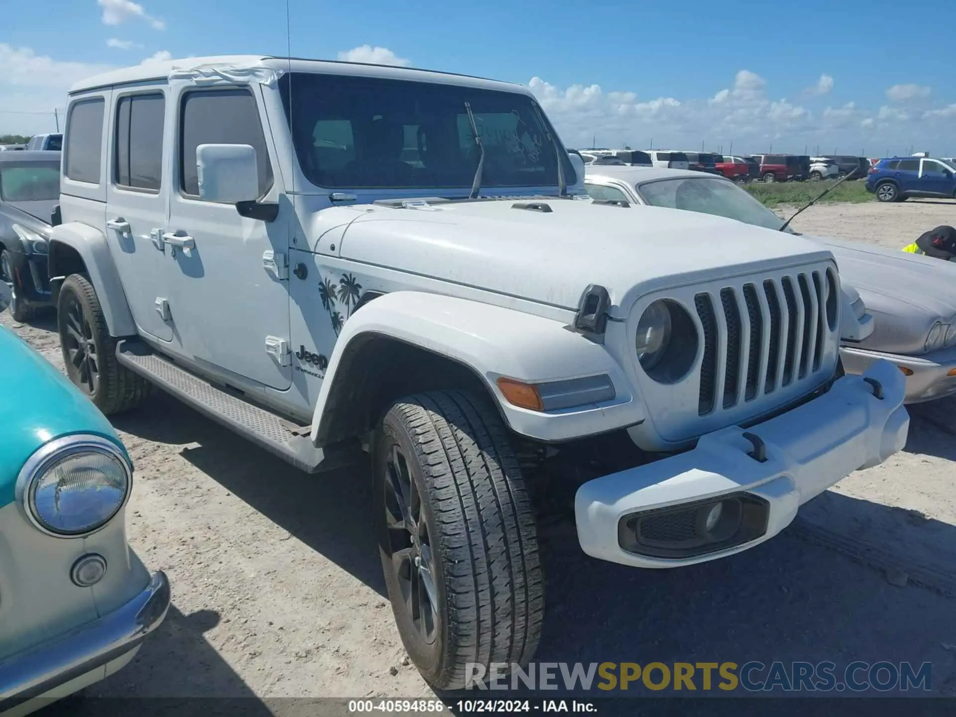 1 fotografías del automóvil dañado 1C4HJXEG1PW510184 JEEP WRANGLER 2023