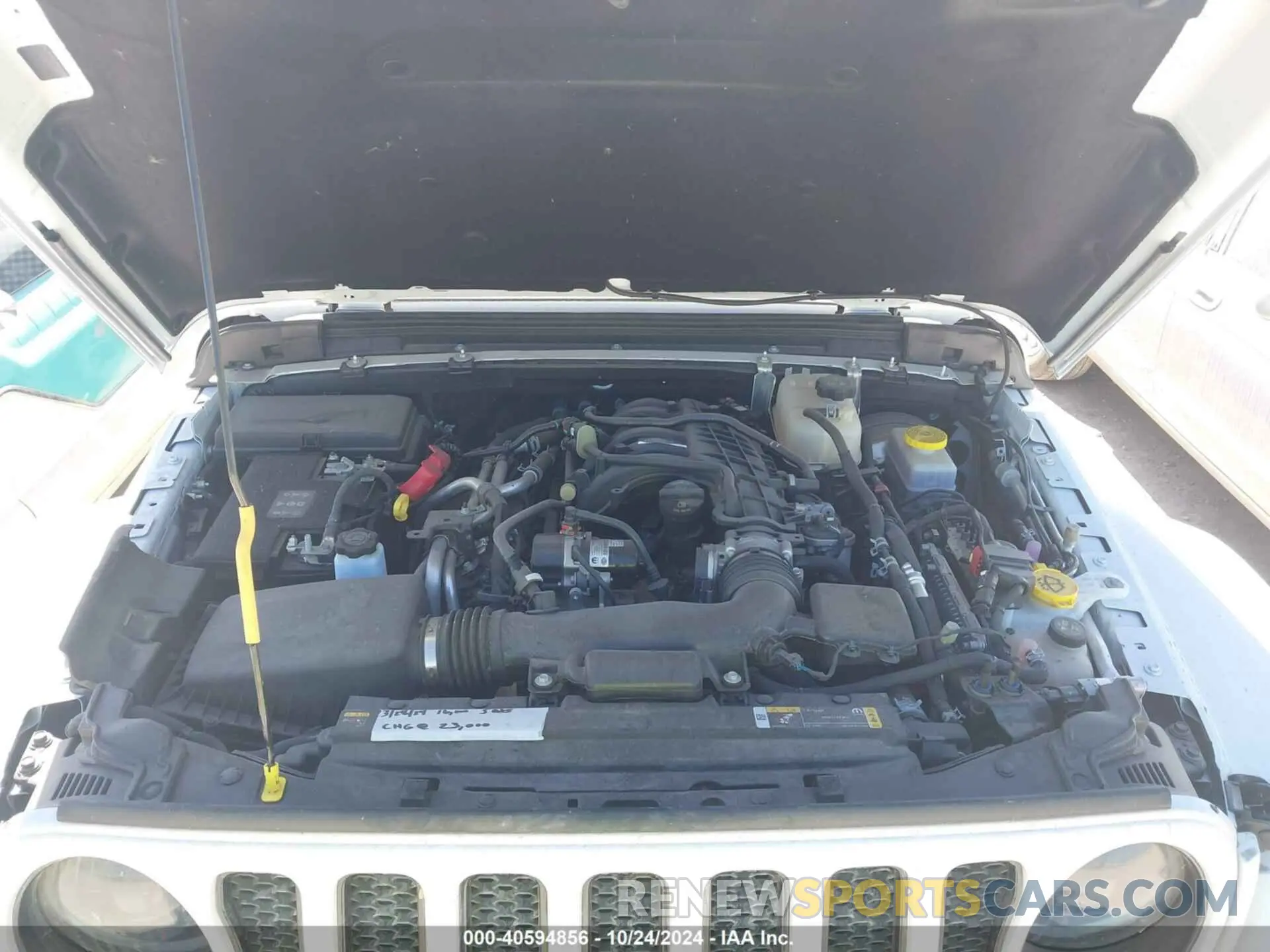 10 fotografías del automóvil dañado 1C4HJXEG1PW510184 JEEP WRANGLER 2023