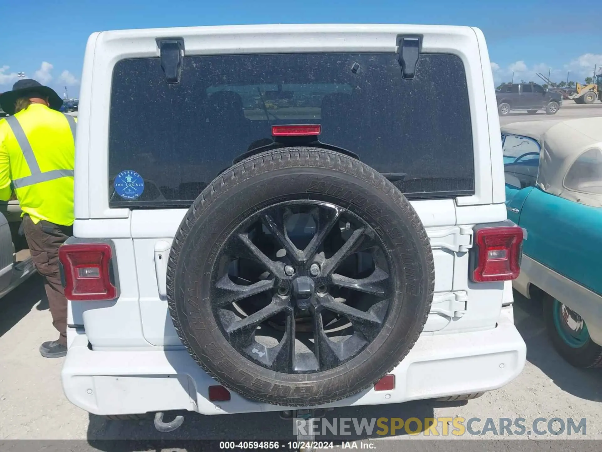 16 fotografías del automóvil dañado 1C4HJXEG1PW510184 JEEP WRANGLER 2023
