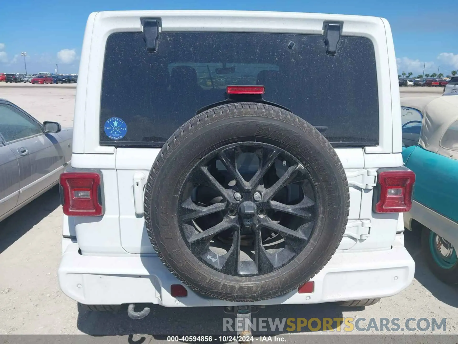 6 fotografías del automóvil dañado 1C4HJXEG1PW510184 JEEP WRANGLER 2023