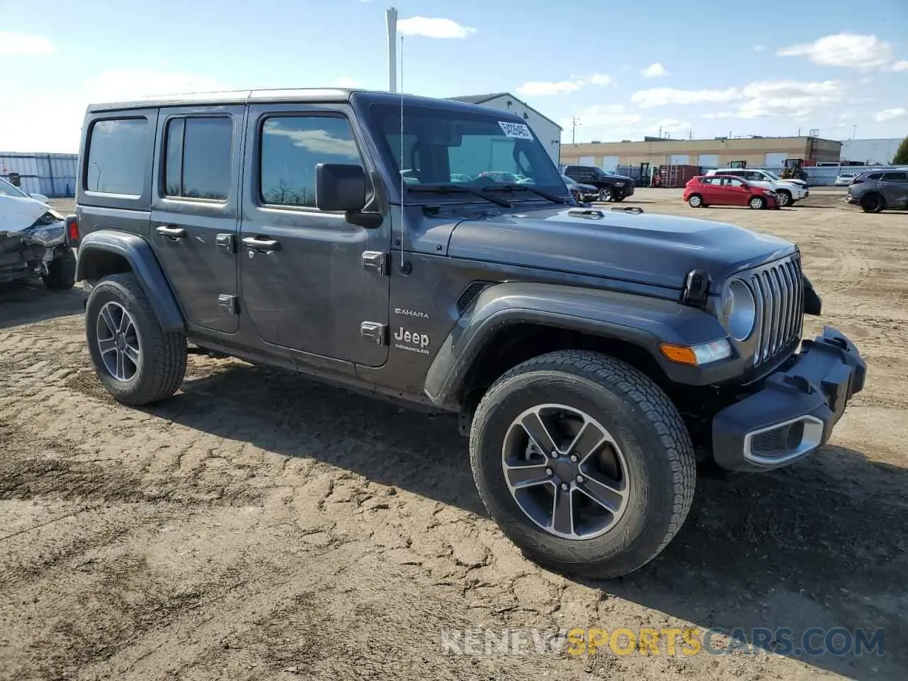 4 fotografías del automóvil dañado 1C4HJXEG5PW632336 JEEP WRANGLER 2023