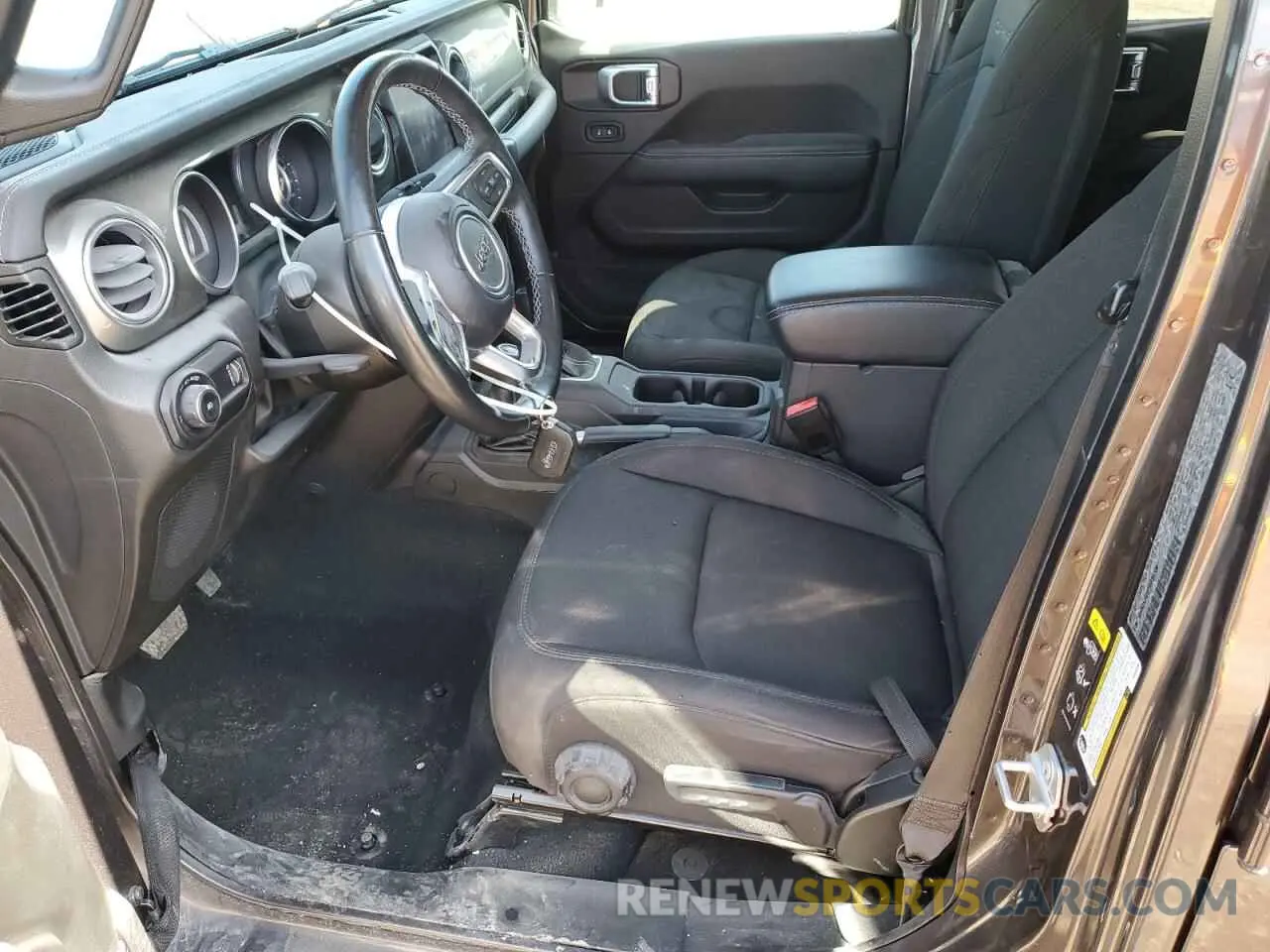 7 fotografías del automóvil dañado 1C4HJXEG5PW632336 JEEP WRANGLER 2023