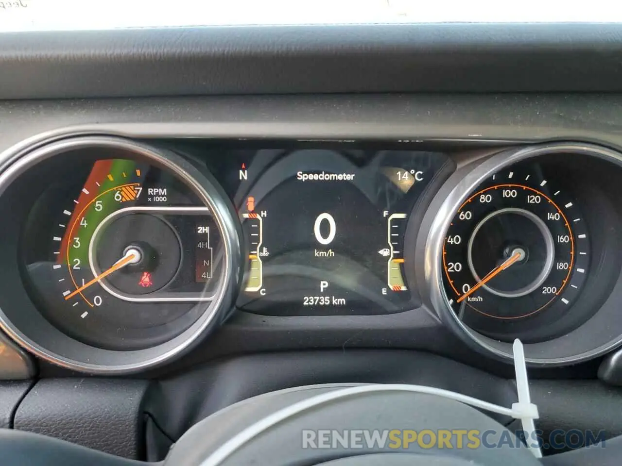 9 fotografías del automóvil dañado 1C4HJXEG5PW632336 JEEP WRANGLER 2023