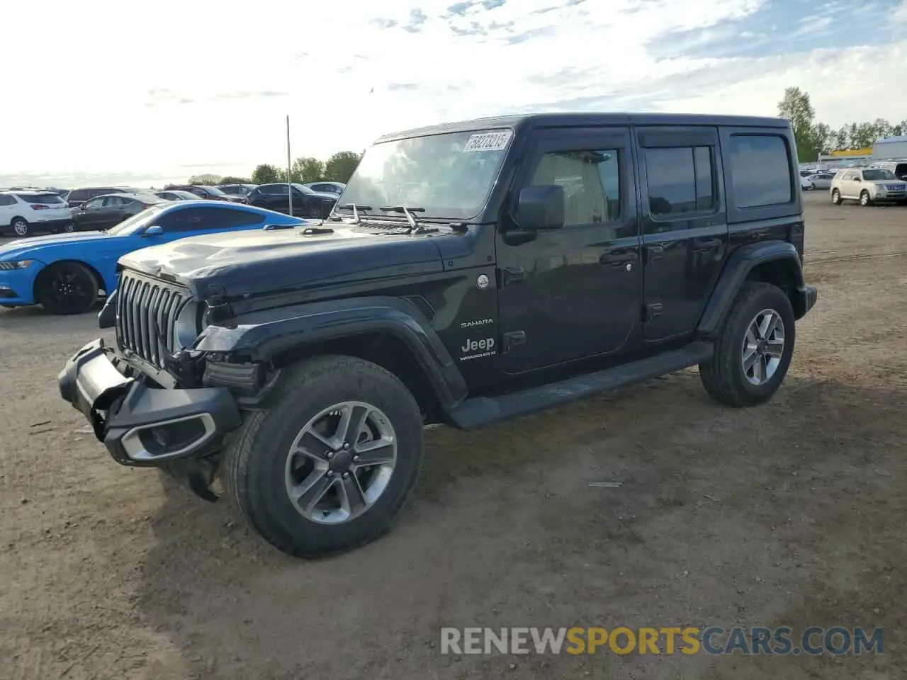 1 fotografías del automóvil dañado 1C4HJXEG7PW520699 JEEP WRANGLER 2023