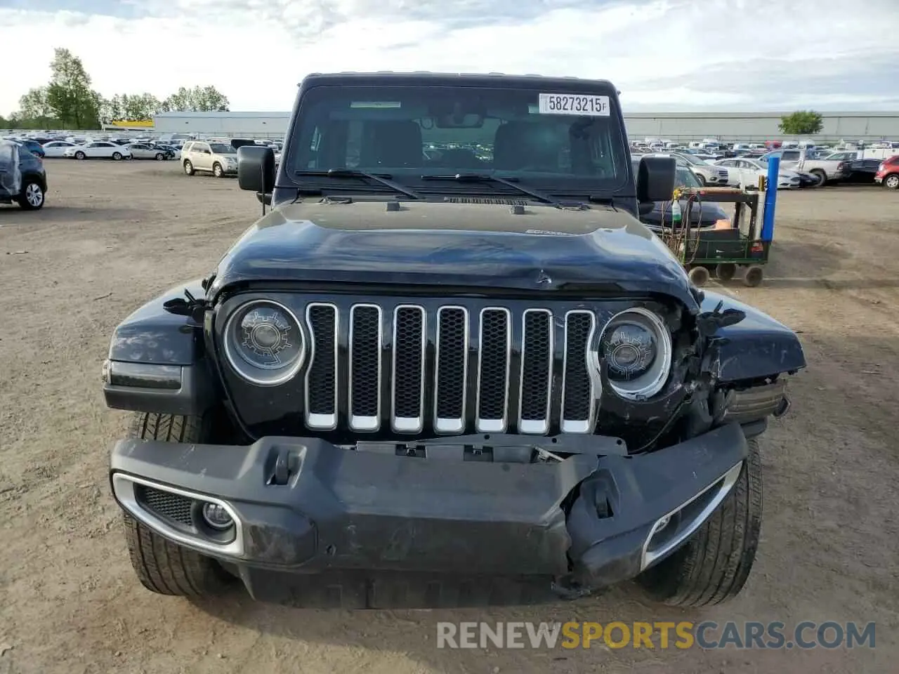 5 fotografías del automóvil dañado 1C4HJXEG7PW520699 JEEP WRANGLER 2023