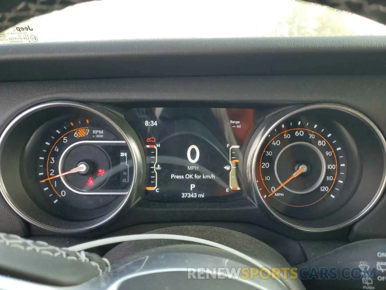 9 fotografías del automóvil dañado 1C4HJXEG7PW520699 JEEP WRANGLER 2023