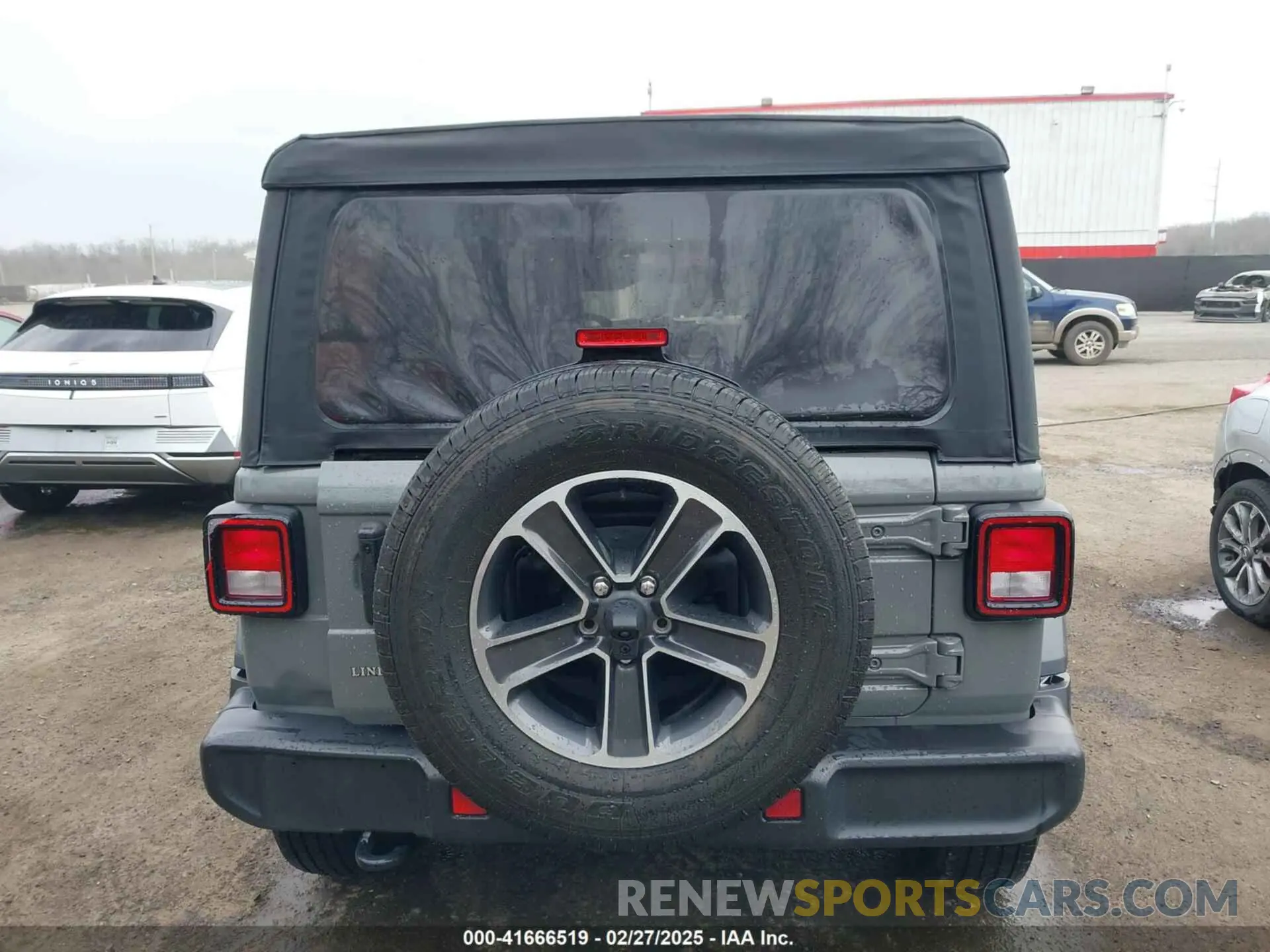 16 fotografías del automóvil dañado 1C4HJXEG7PW667976 JEEP WRANGLER 2023