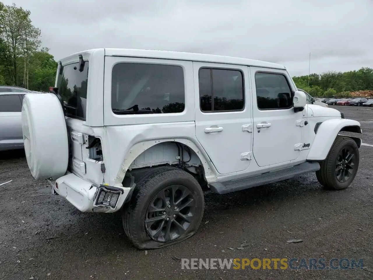 3 fotografías del automóvil dañado 1C4HJXEG9PW544275 JEEP WRANGLER 2023
