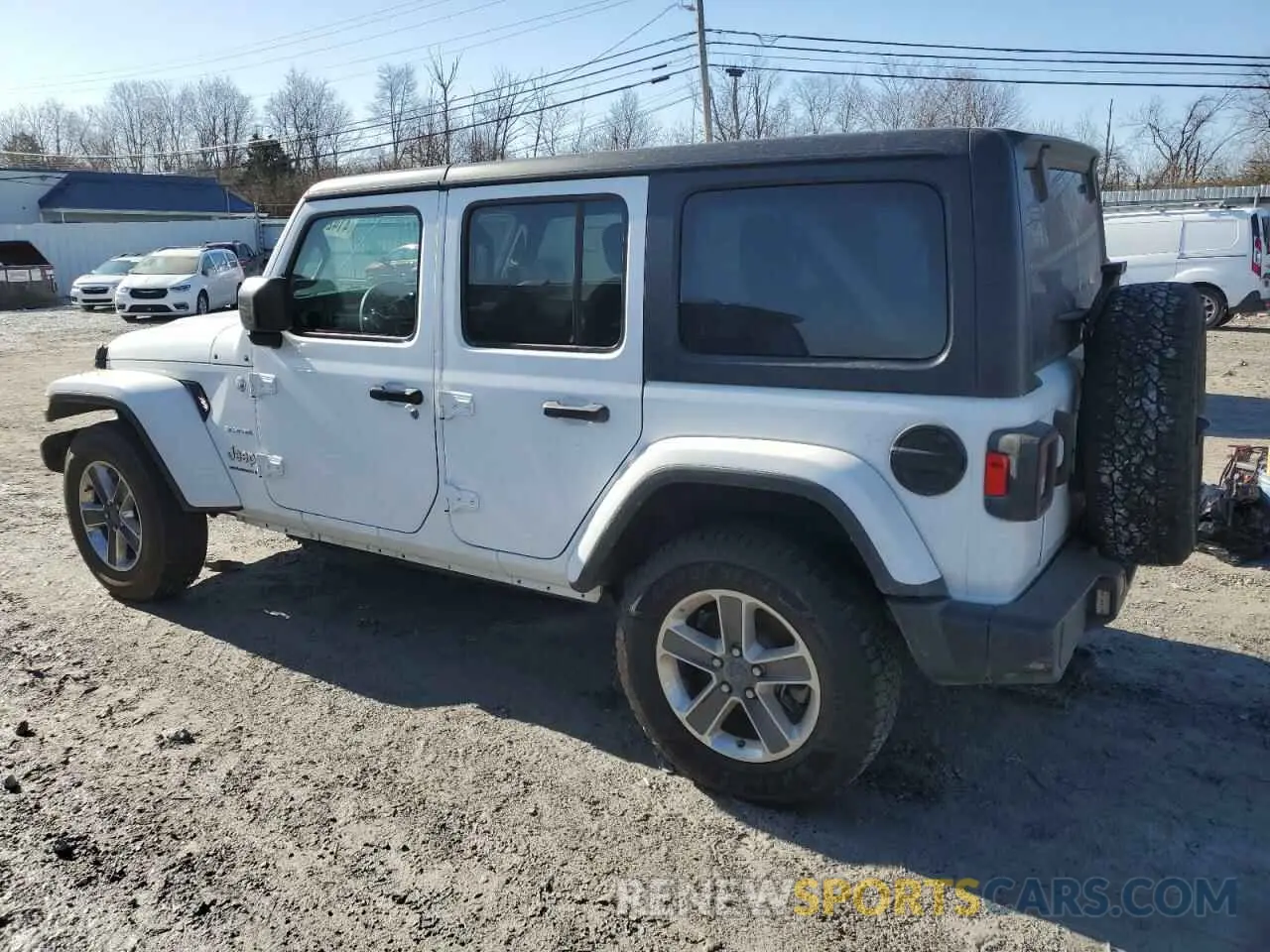 2 fotografías del automóvil dañado 1C4HJXEN1PW505291 JEEP WRANGLER 2023