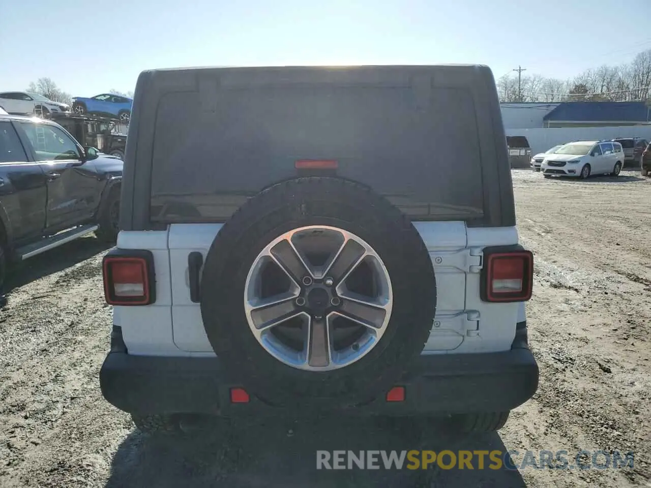 6 fotografías del automóvil dañado 1C4HJXEN1PW505291 JEEP WRANGLER 2023