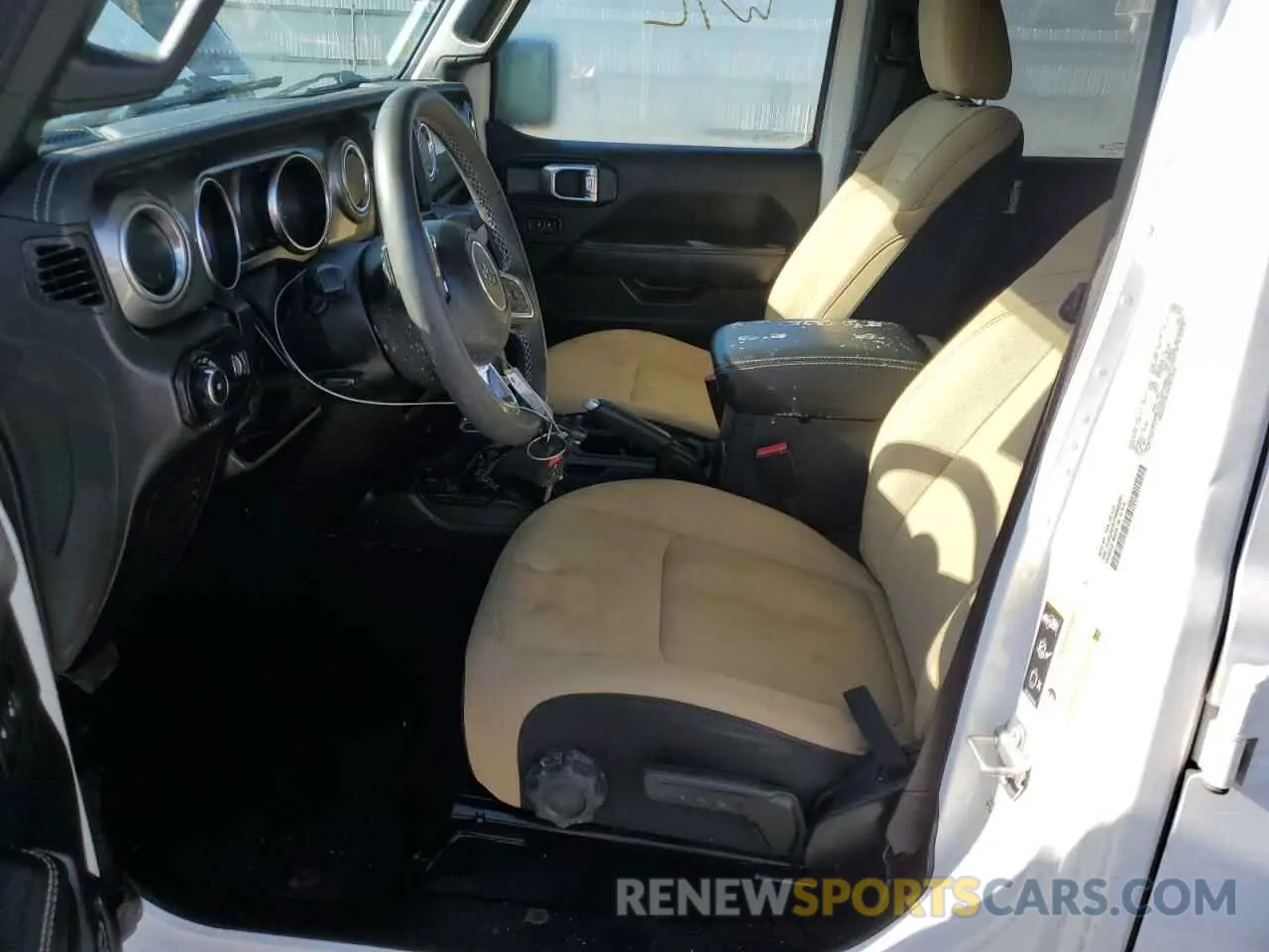 7 fotografías del automóvil dañado 1C4HJXEN1PW505291 JEEP WRANGLER 2023