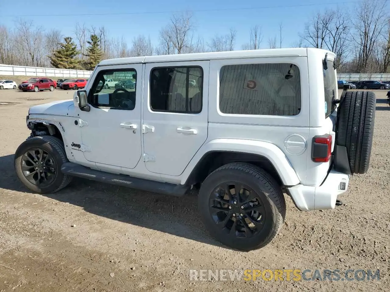 2 fotografías del automóvil dañado 1C4HJXEN5PW665478 JEEP WRANGLER 2023