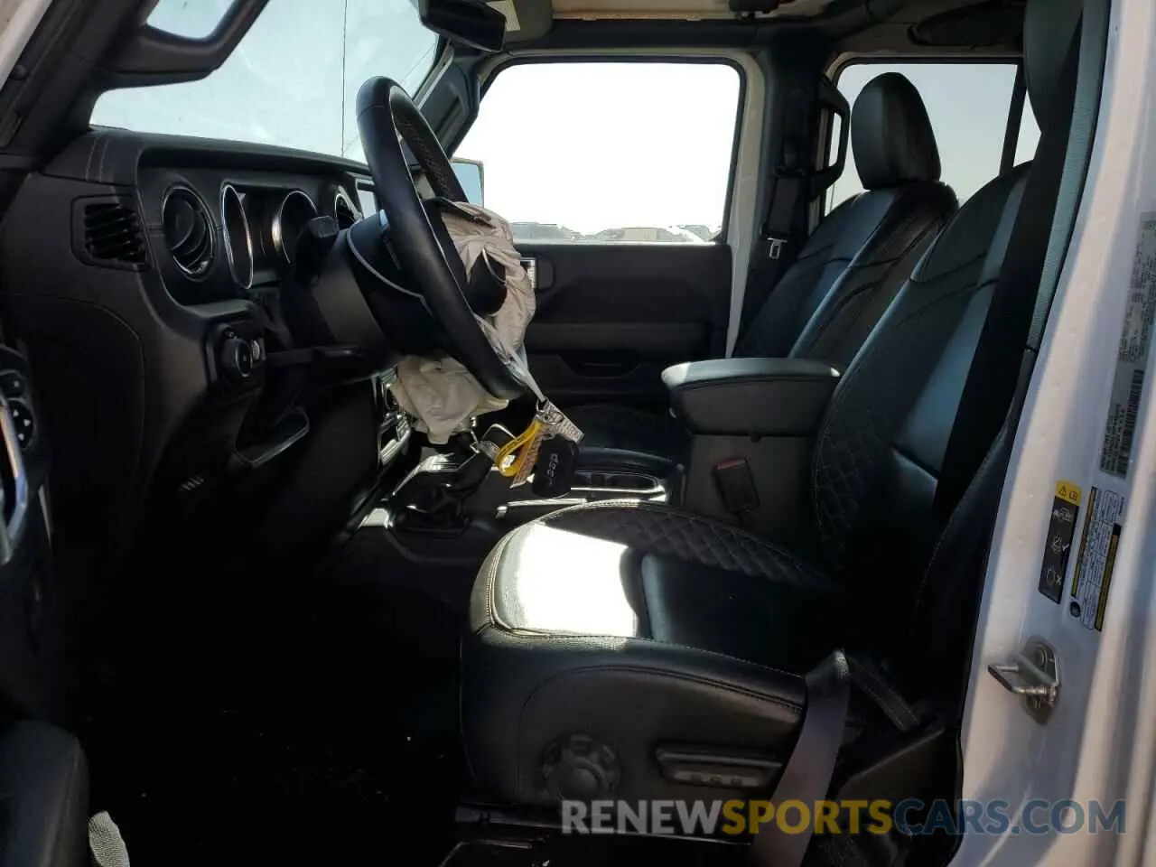 7 fotografías del automóvil dañado 1C4HJXEN5PW665478 JEEP WRANGLER 2023