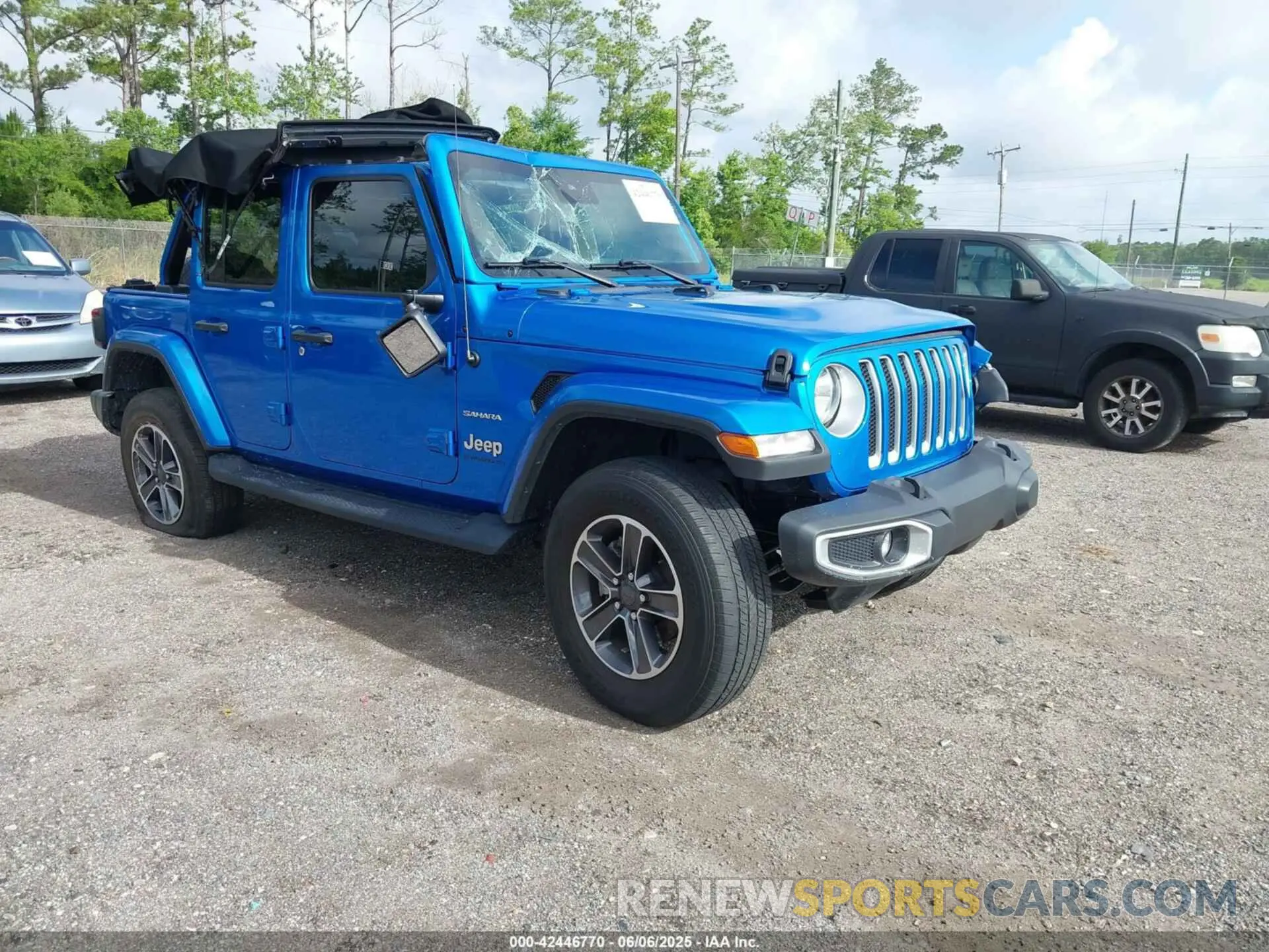 1 fotografías del automóvil dañado 1C4HJXEN6PW686565 JEEP WRANGLER 2023