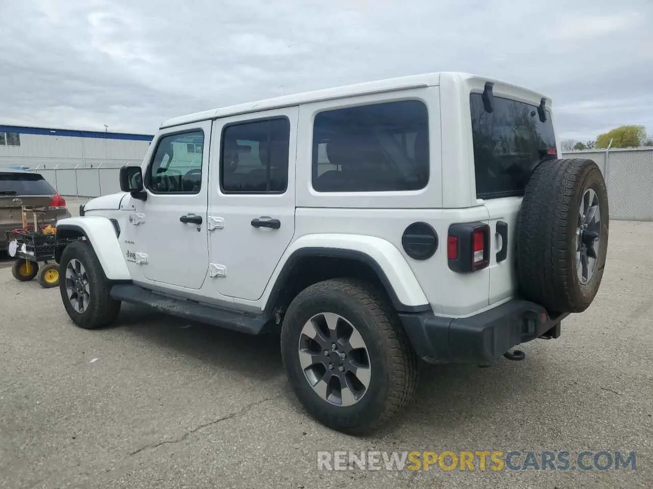 2 fotografías del automóvil dañado 1C4HJXEN7PW631042 JEEP WRANGLER 2023
