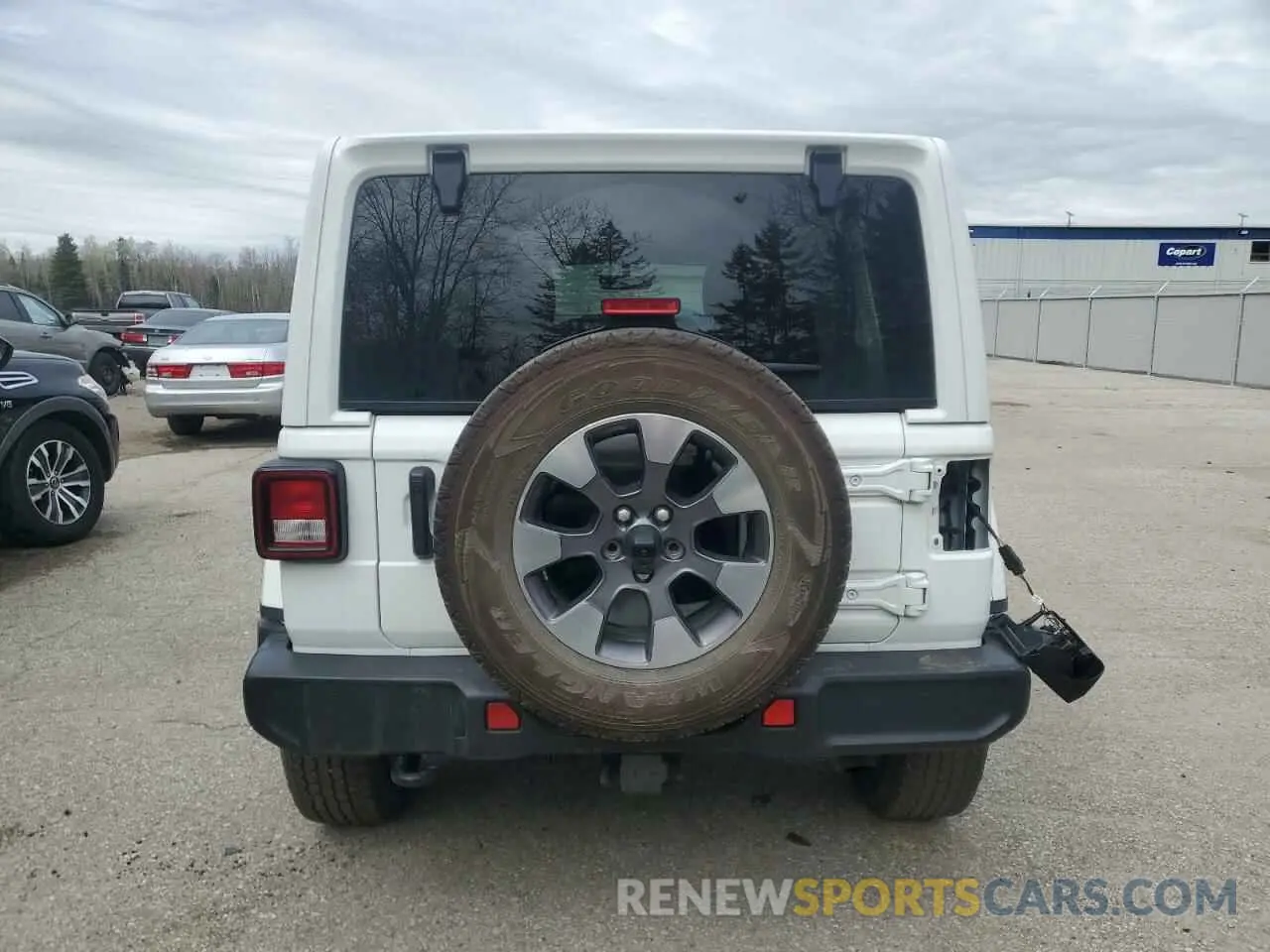 6 fotografías del automóvil dañado 1C4HJXEN7PW631042 JEEP WRANGLER 2023