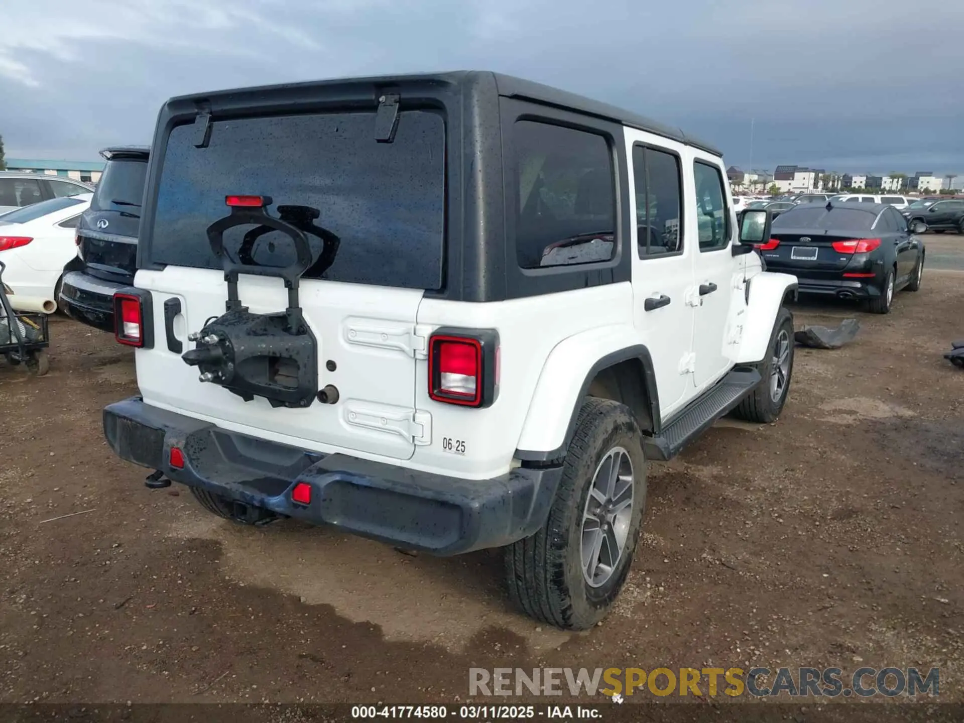 4 fotografías del automóvil dañado 1C4HJXEN7PW701607 JEEP WRANGLER 2023