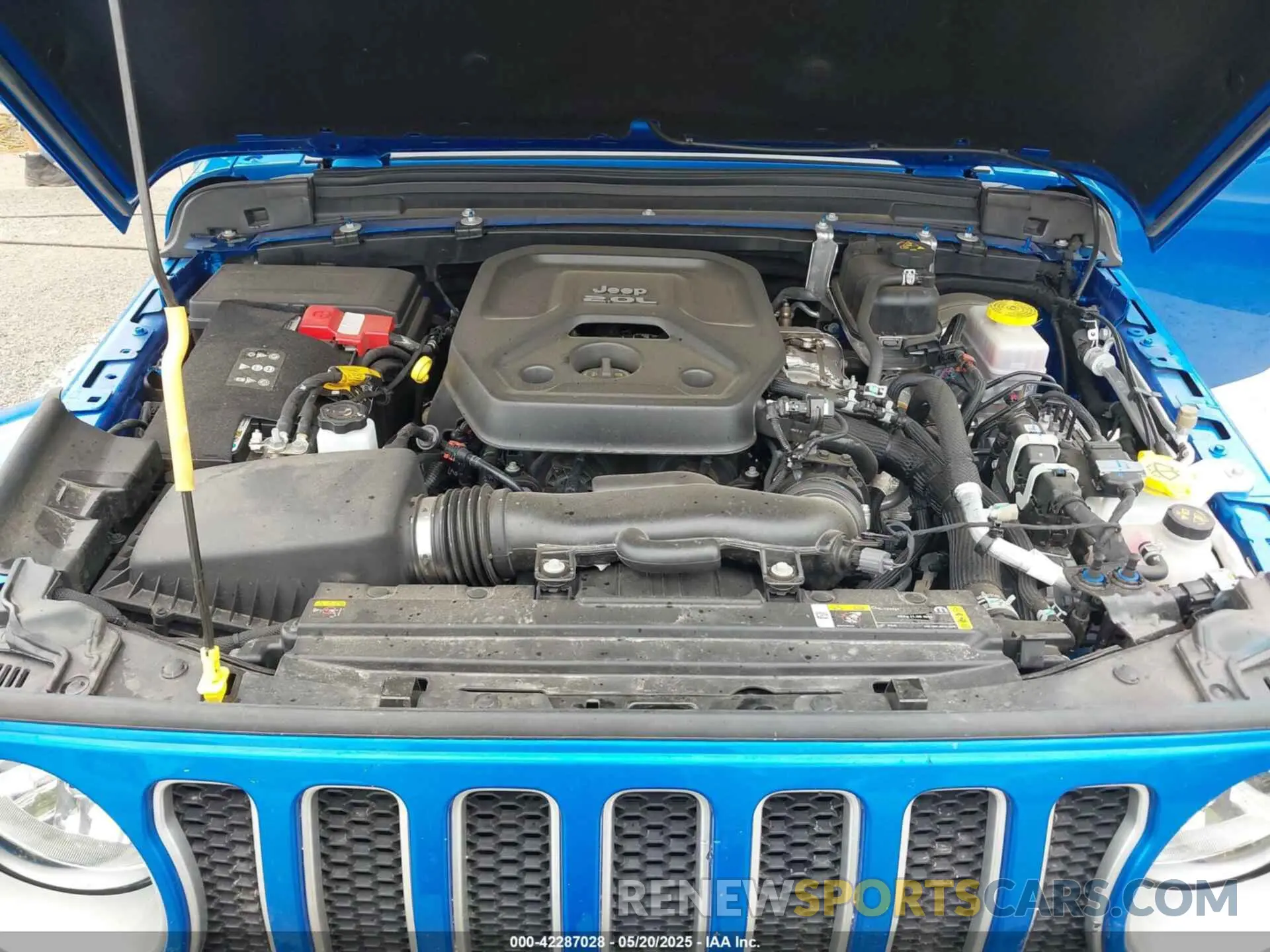 10 fotografías del automóvil dañado 1C4HJXEN9PW508133 JEEP WRANGLER 2023