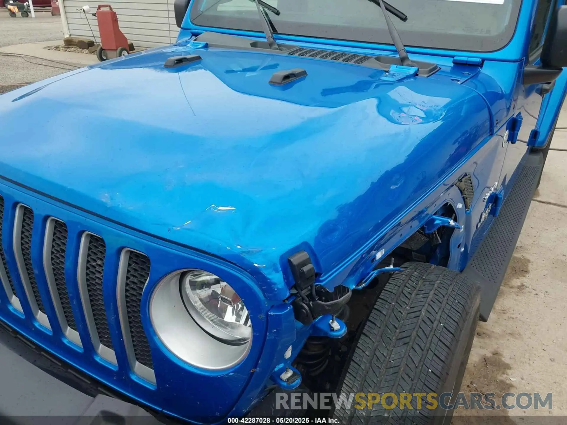 18 fotografías del automóvil dañado 1C4HJXEN9PW508133 JEEP WRANGLER 2023