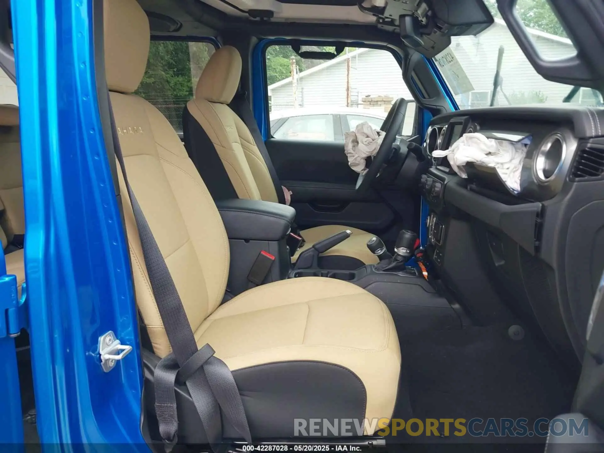 5 fotografías del automóvil dañado 1C4HJXEN9PW508133 JEEP WRANGLER 2023
