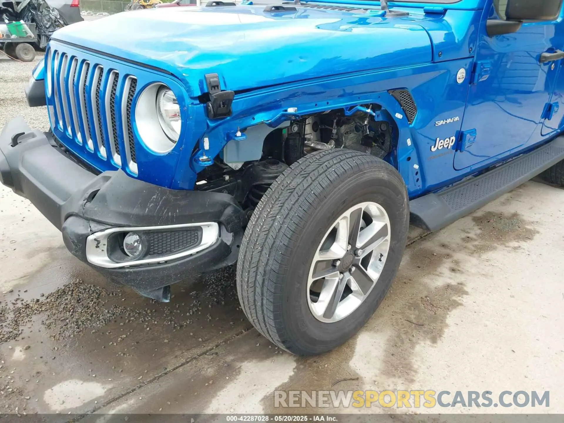 6 fotografías del automóvil dañado 1C4HJXEN9PW508133 JEEP WRANGLER 2023