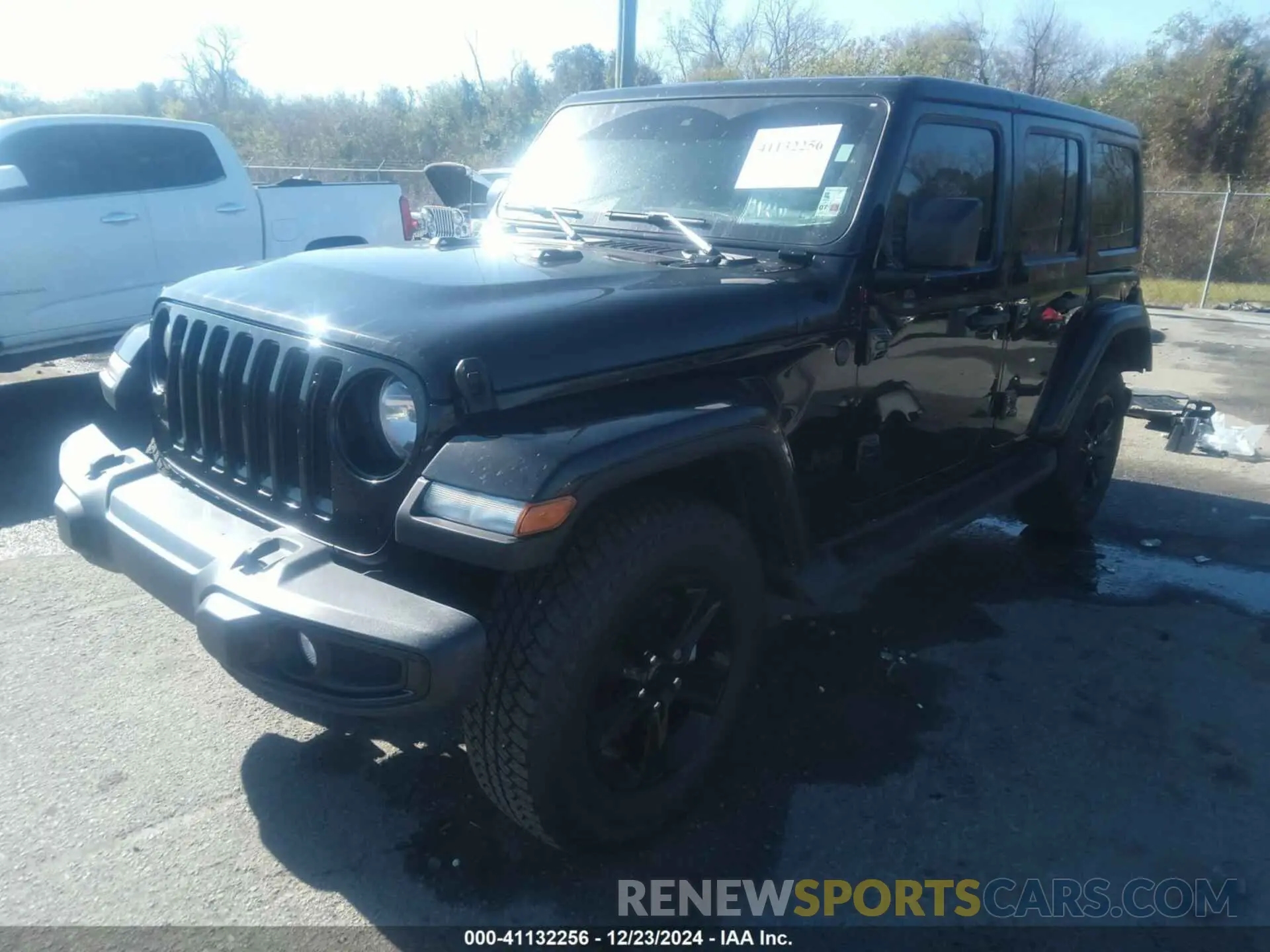 2 fotografías del automóvil dañado 1C4HJXEN9PW624996 JEEP WRANGLER 2023