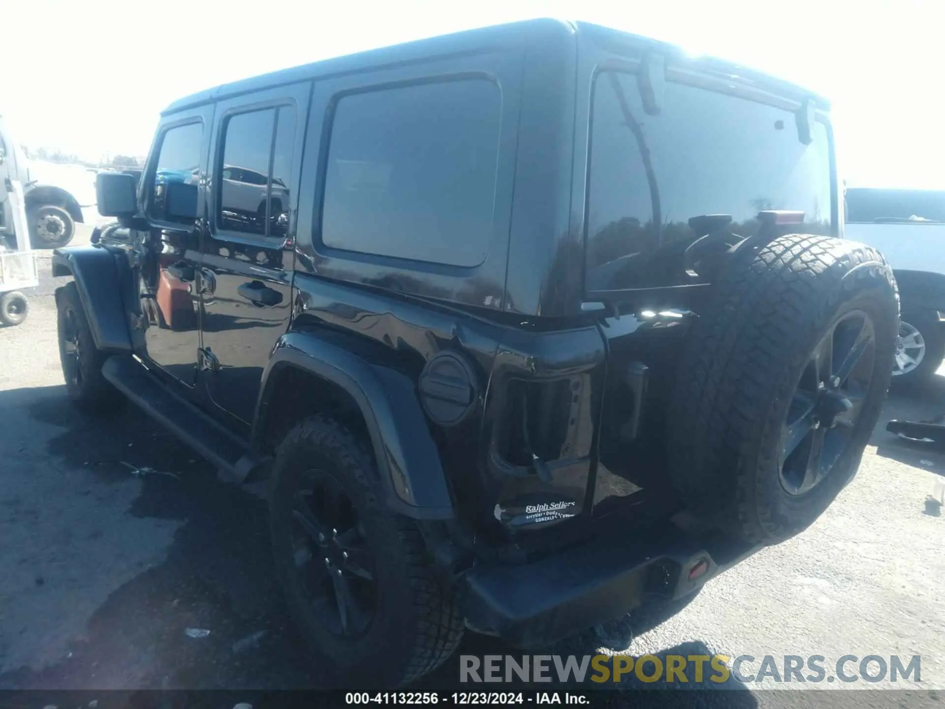 3 fotografías del automóvil dañado 1C4HJXEN9PW624996 JEEP WRANGLER 2023