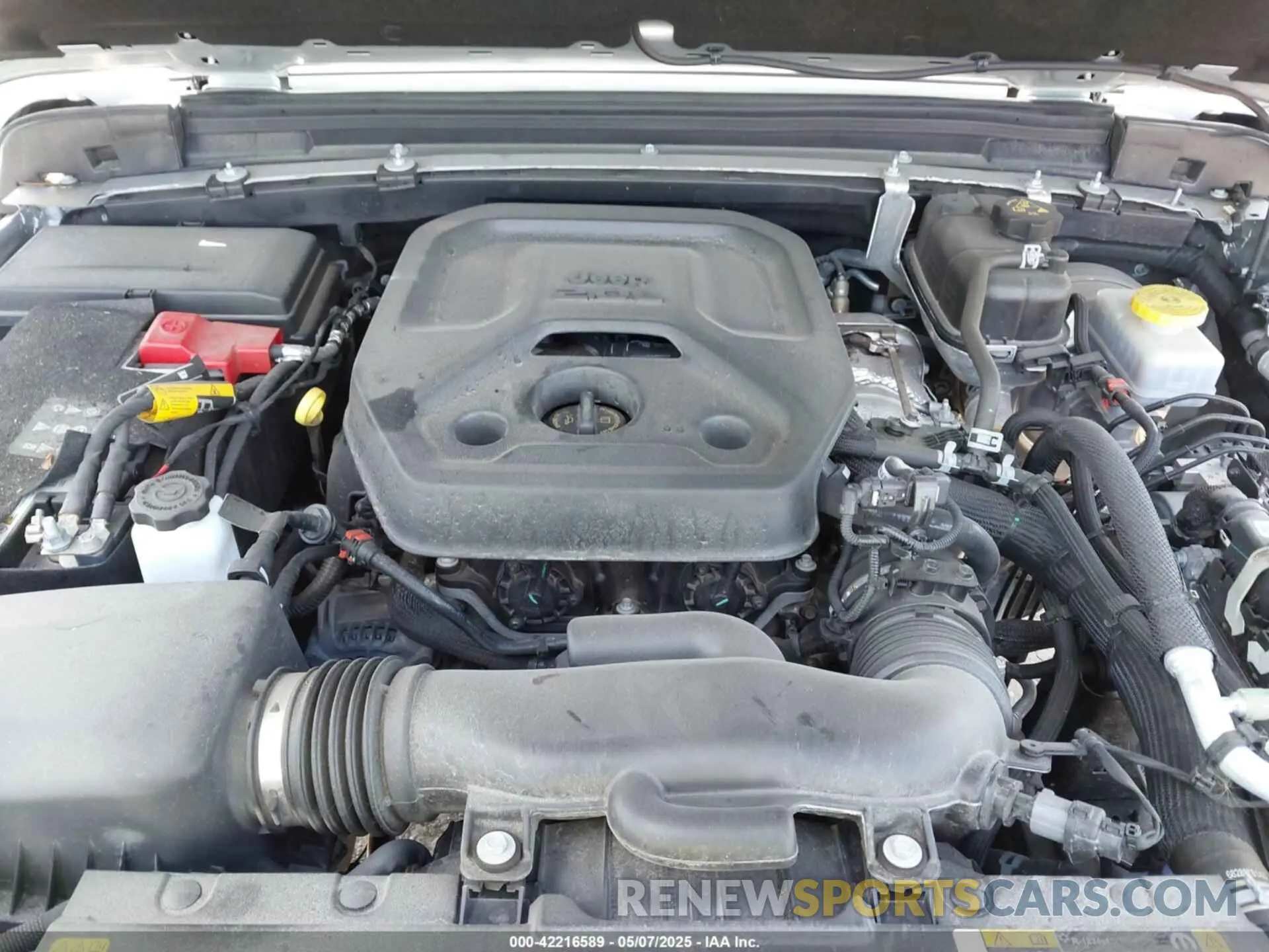 10 fotografías del automóvil dañado 1C4HJXEN9PW634797 JEEP WRANGLER 2023
