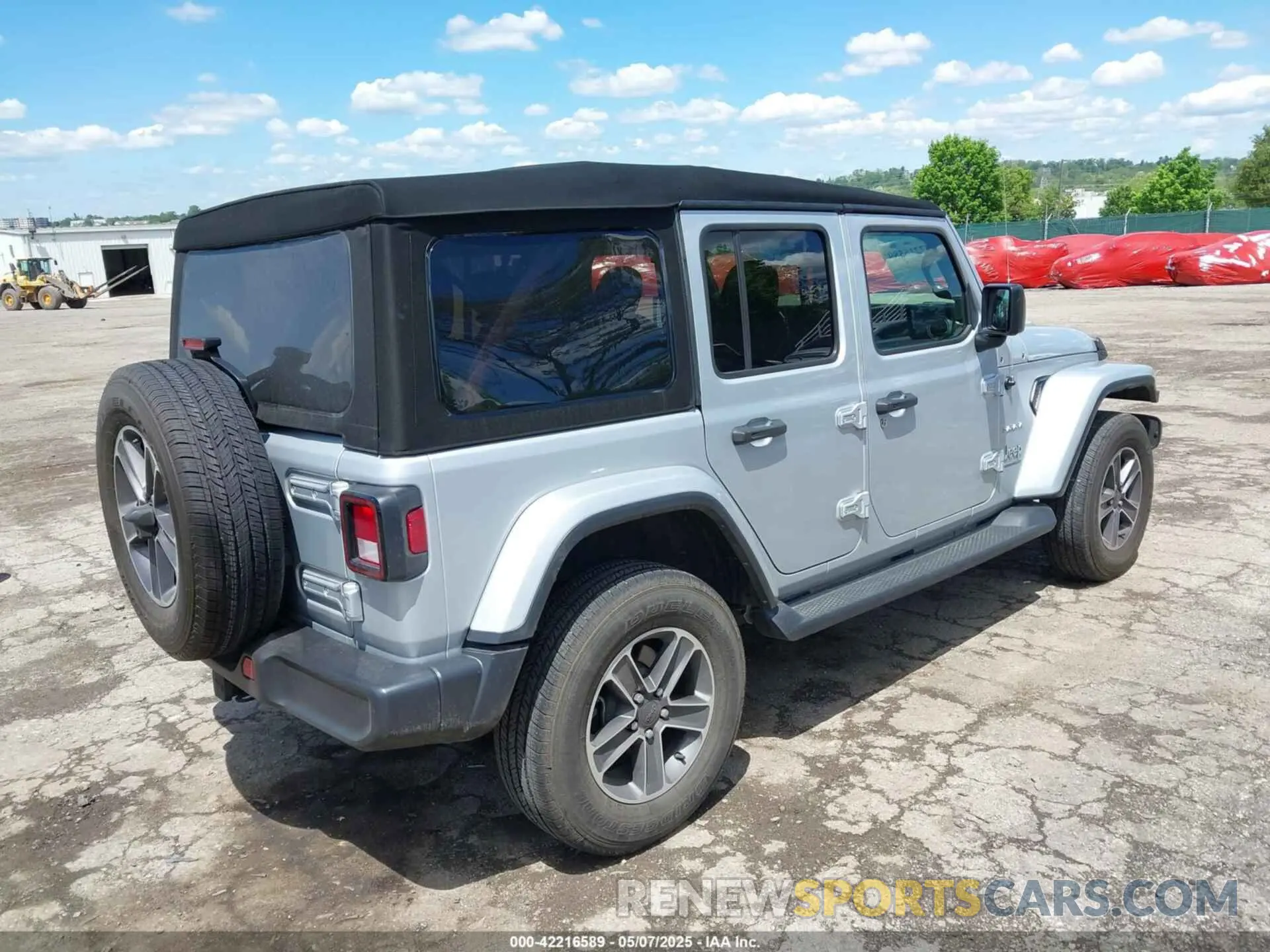 4 fotografías del automóvil dañado 1C4HJXEN9PW634797 JEEP WRANGLER 2023
