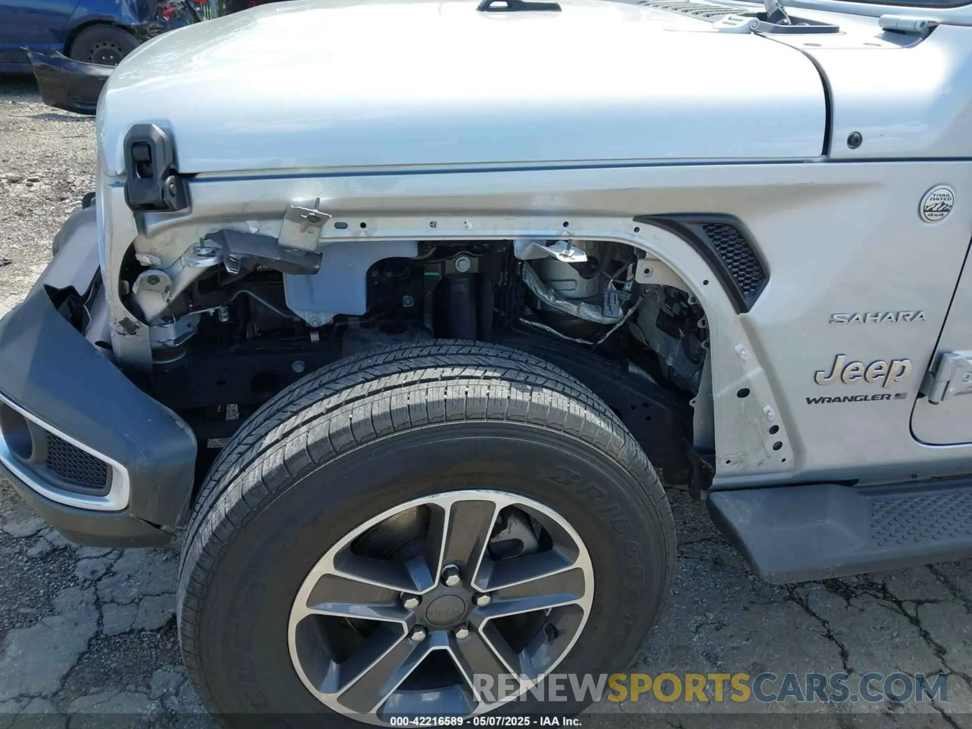 6 fotografías del automóvil dañado 1C4HJXEN9PW634797 JEEP WRANGLER 2023
