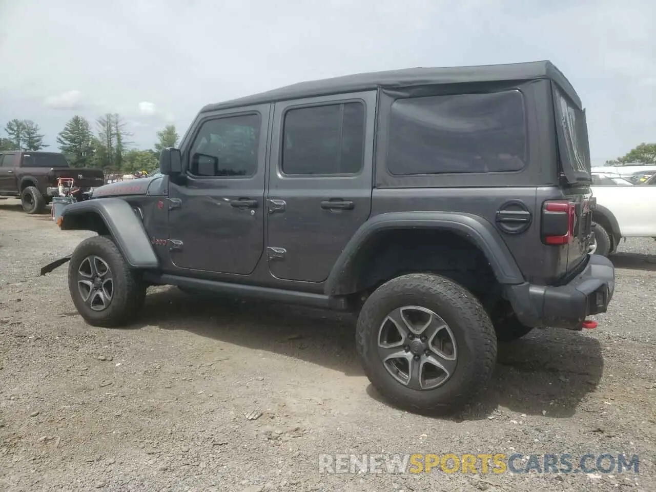 2 fotografías del automóvil dañado 1C4HJXFG0PW523040 JEEP WRANGLER 2023