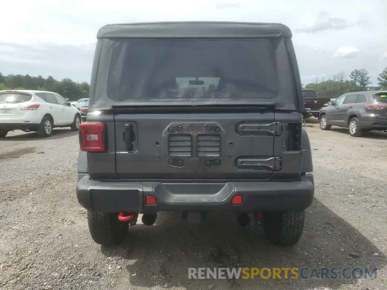 6 fotografías del automóvil dañado 1C4HJXFG0PW523040 JEEP WRANGLER 2023